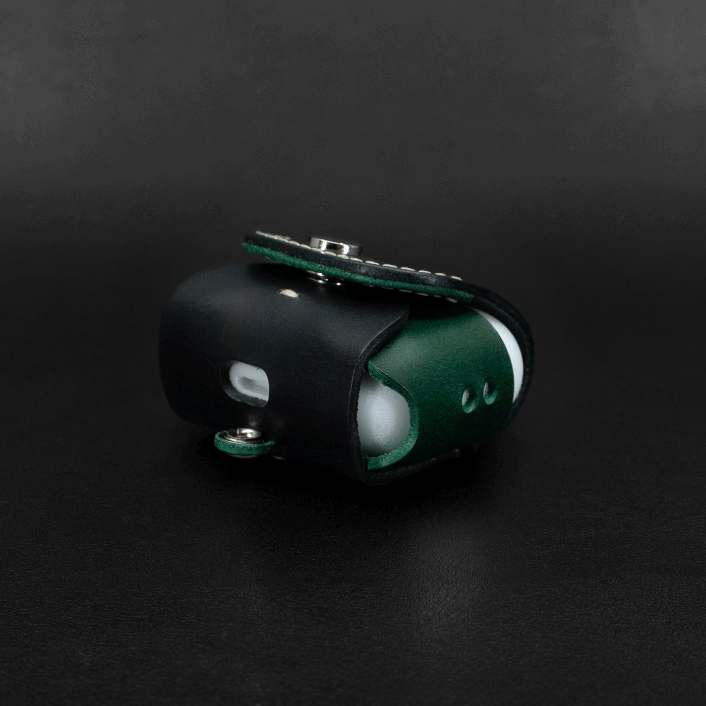 AirPods Pro 3 Custom Two-Tone Leather Case – Personalized, Choose Your Own Colors