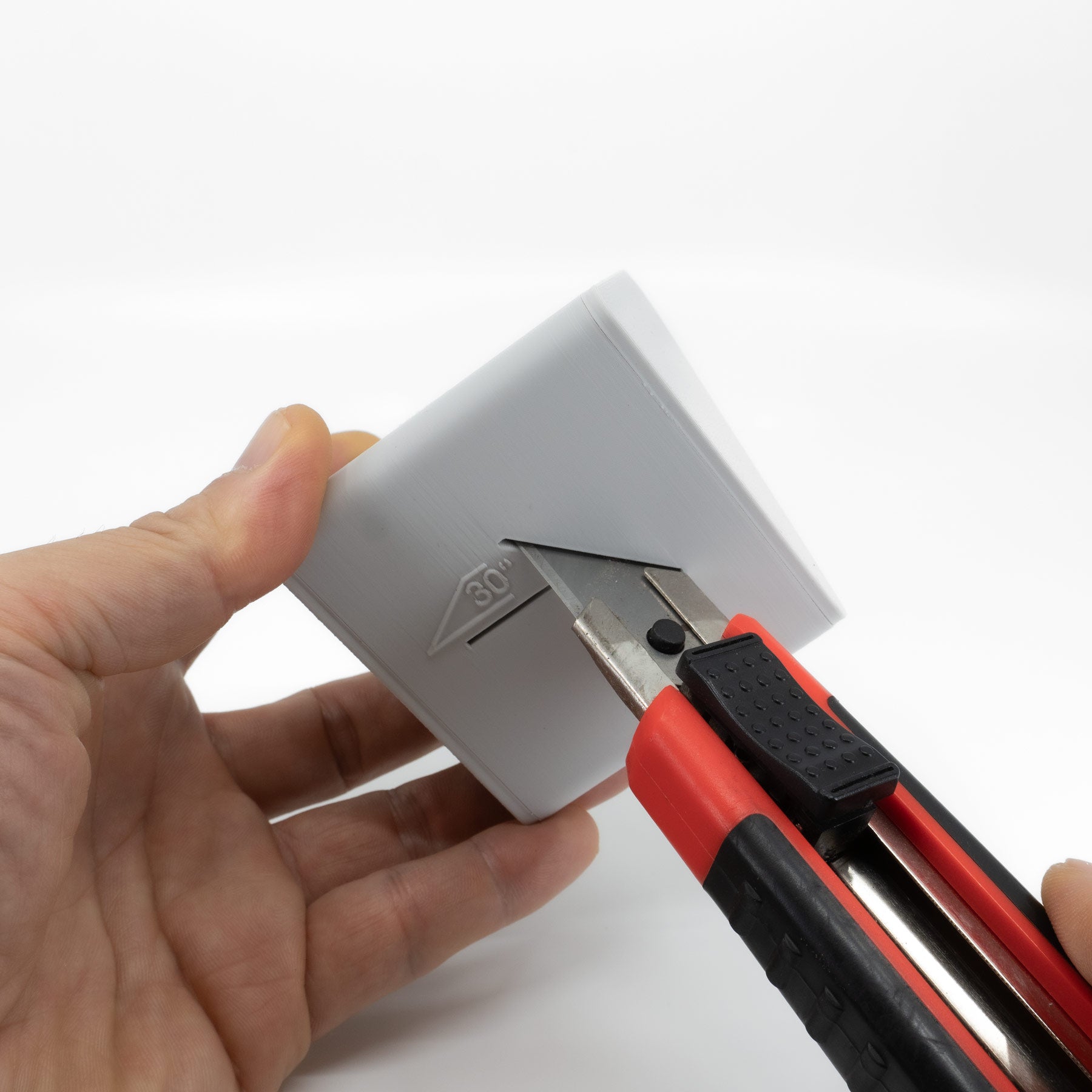 3D Printed Blade Breaker & Disposal Tool – Fits 30°, 60°, Utility Blades Cutter