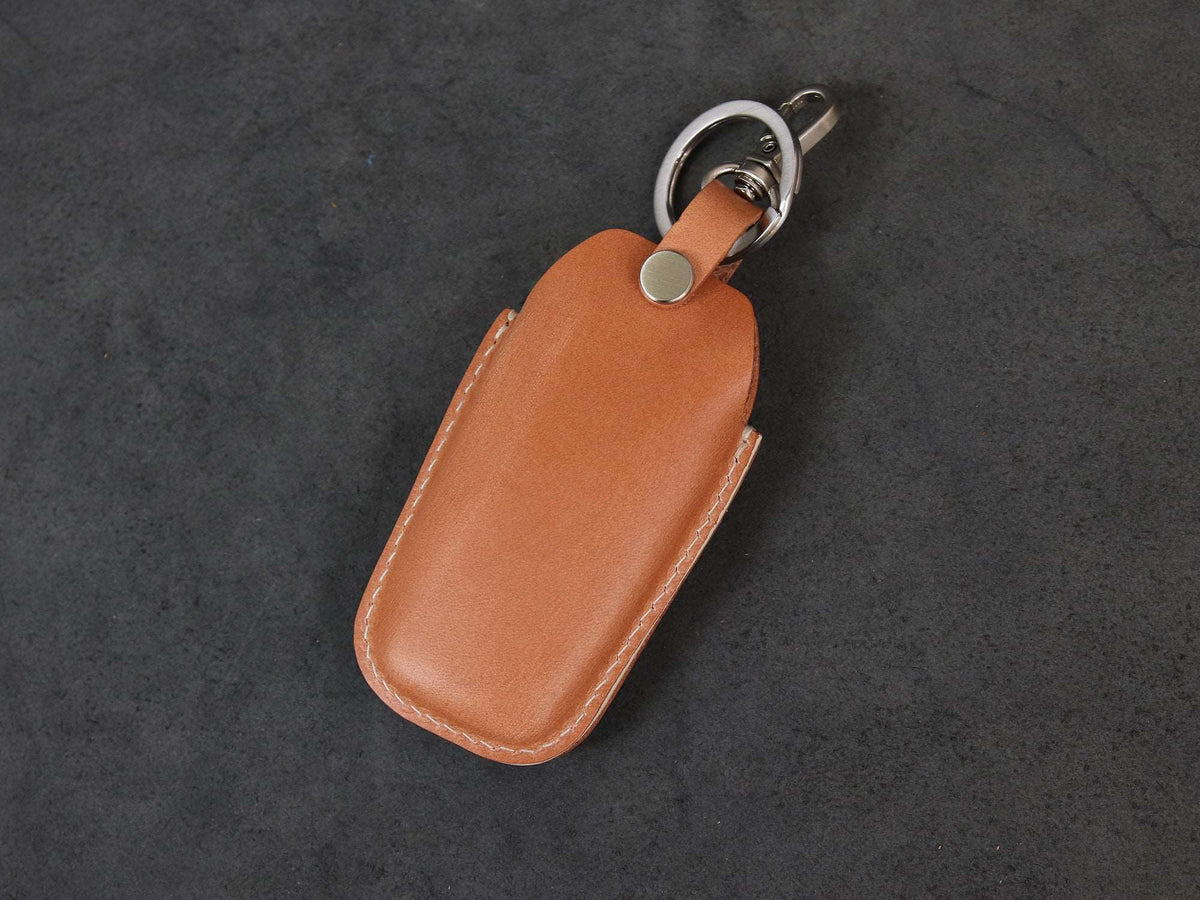 Ferrari smart key cover in Italian vegetable-tanned leather
