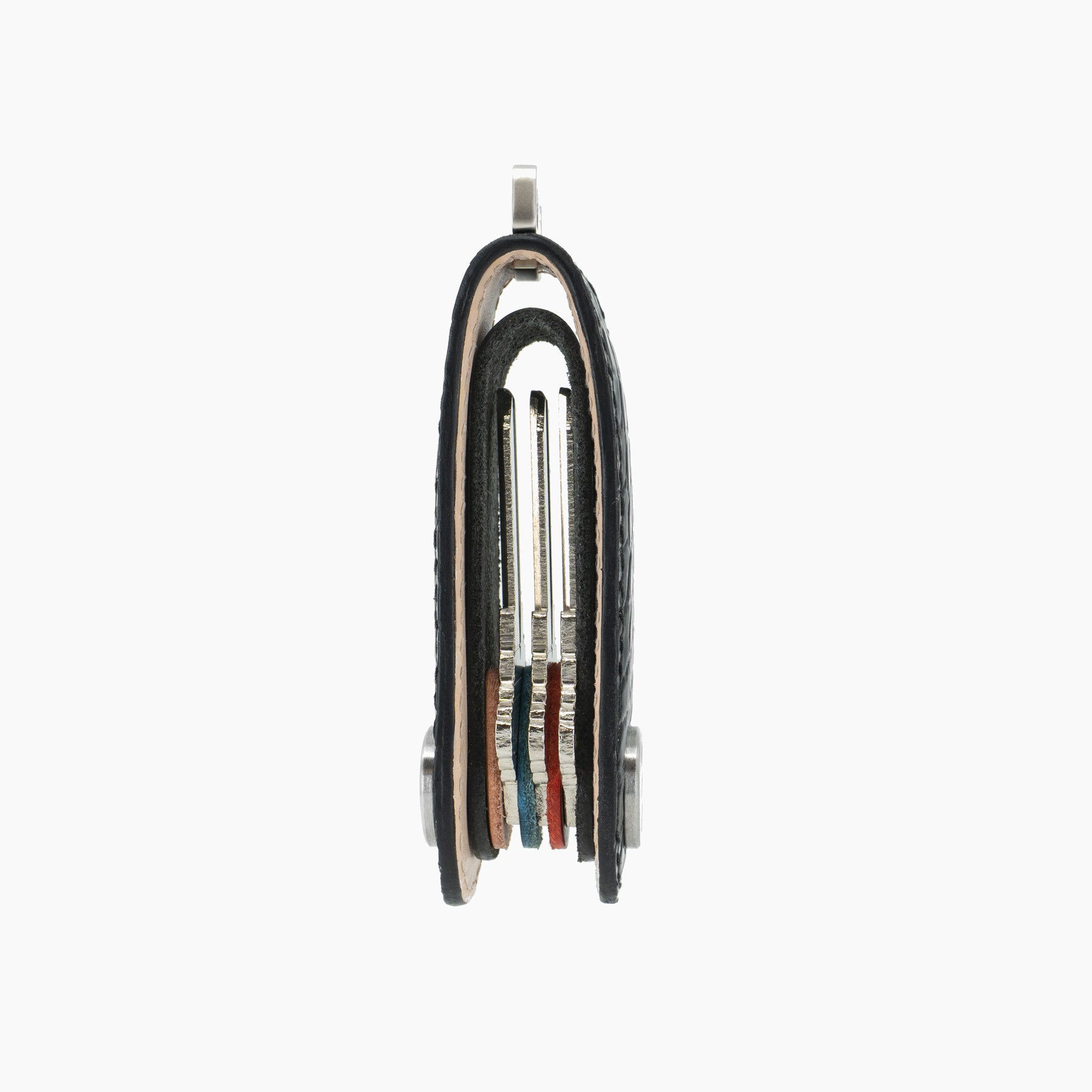 American Alligator Leather Key Organizer – Black, Limited Edition