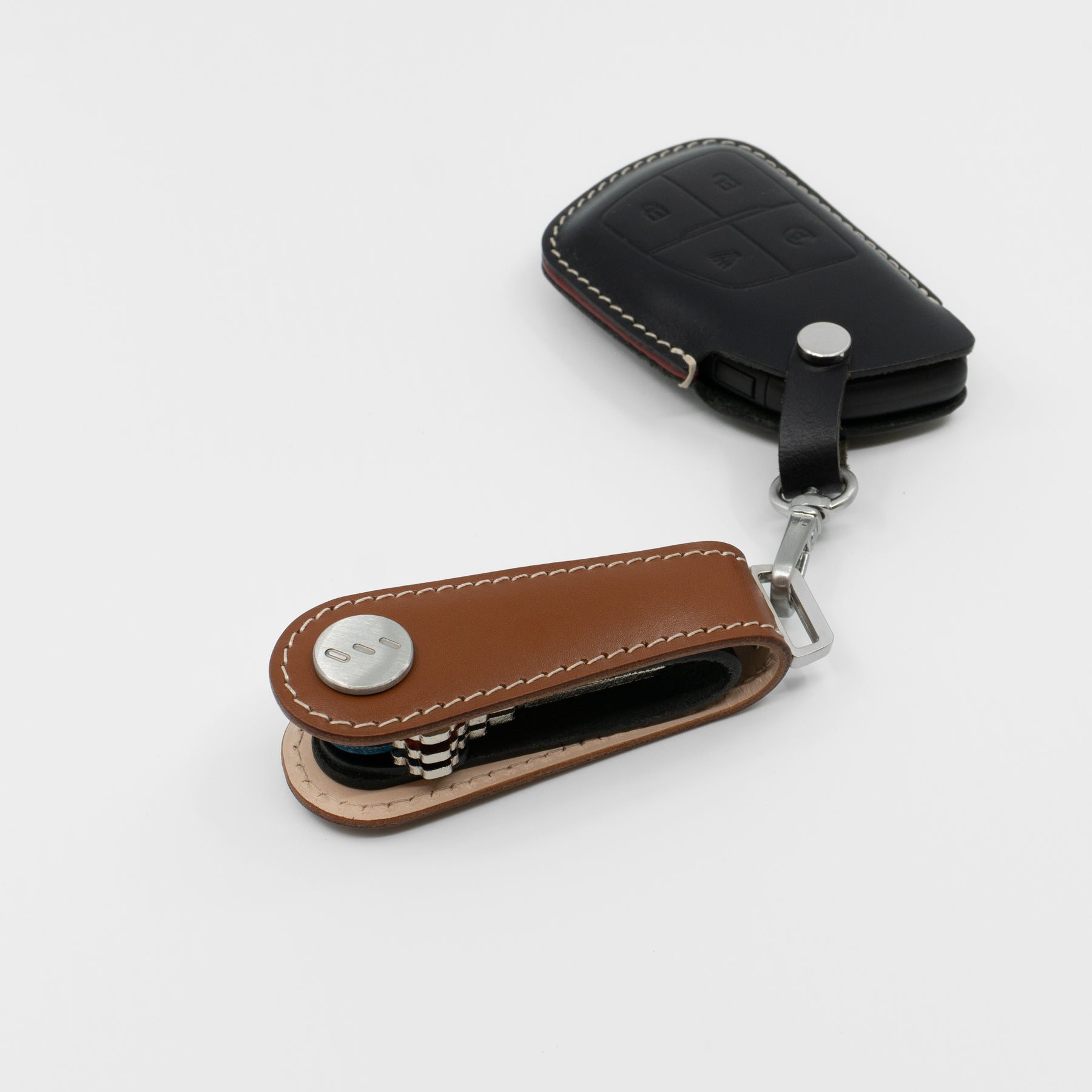 Key Organizer - Gaeta Brown - Premium Veg-Tanned Leather