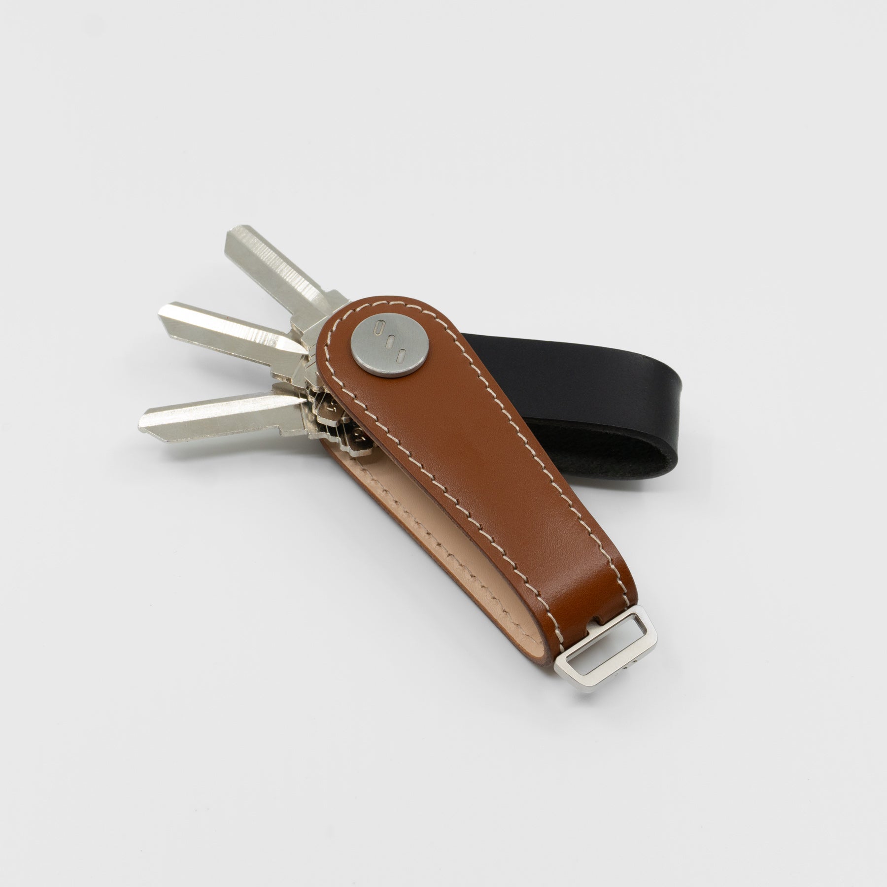 Key Organizer - Gaeta Brown - Premium Veg-Tanned Leather