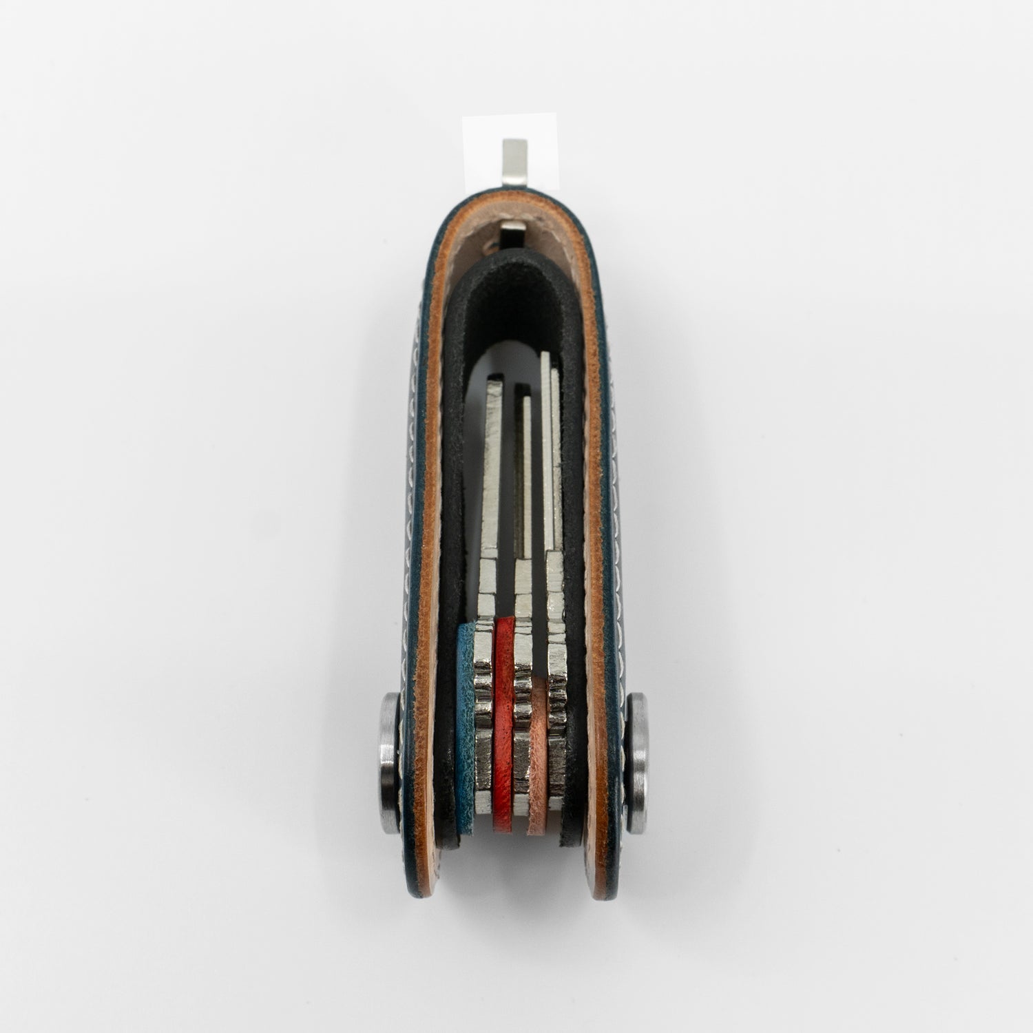 Key Organizer - Gaeta Navy - Premium Veg-Tanned Leather