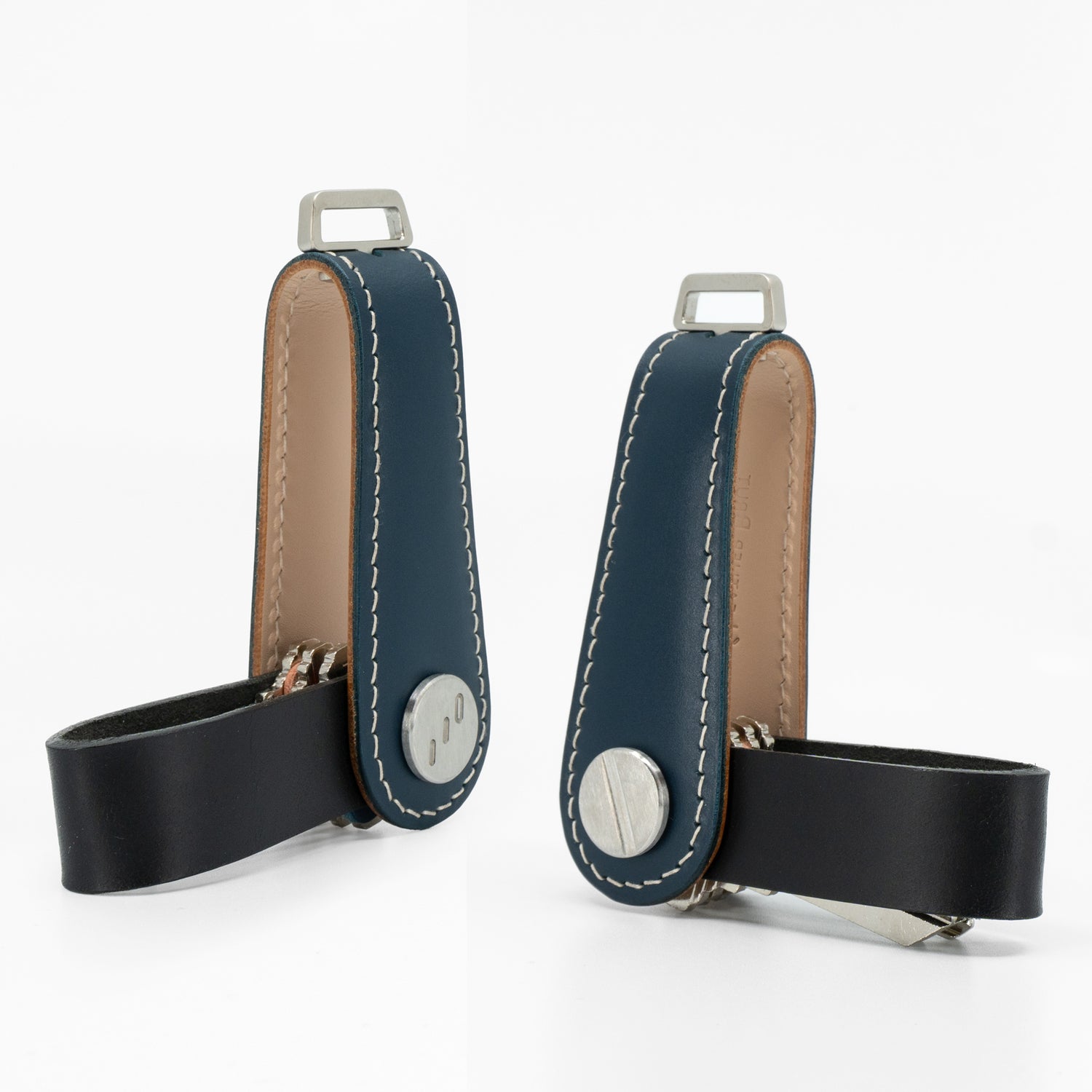 Key Organizer - Gaeta Navy - Premium Veg-Tanned Leather
