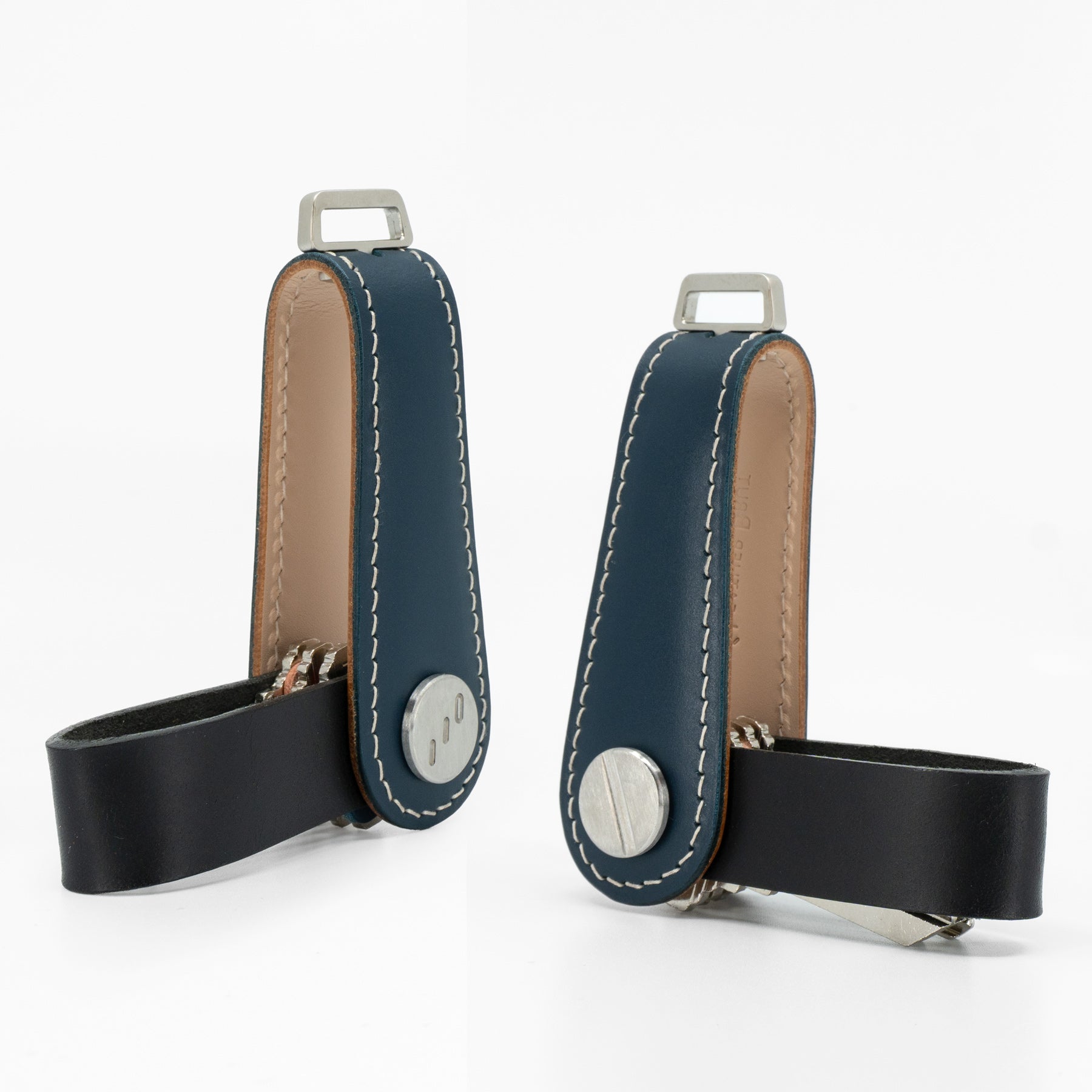 Key Organizer - Gaeta Navy - Premium Veg-Tanned Leather