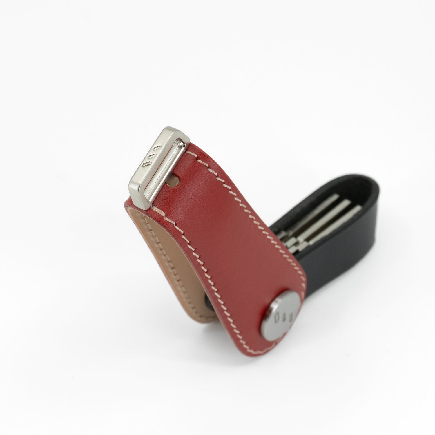 Key Organizer - Gaeta Red - Premium Veg-Tanned Leather
