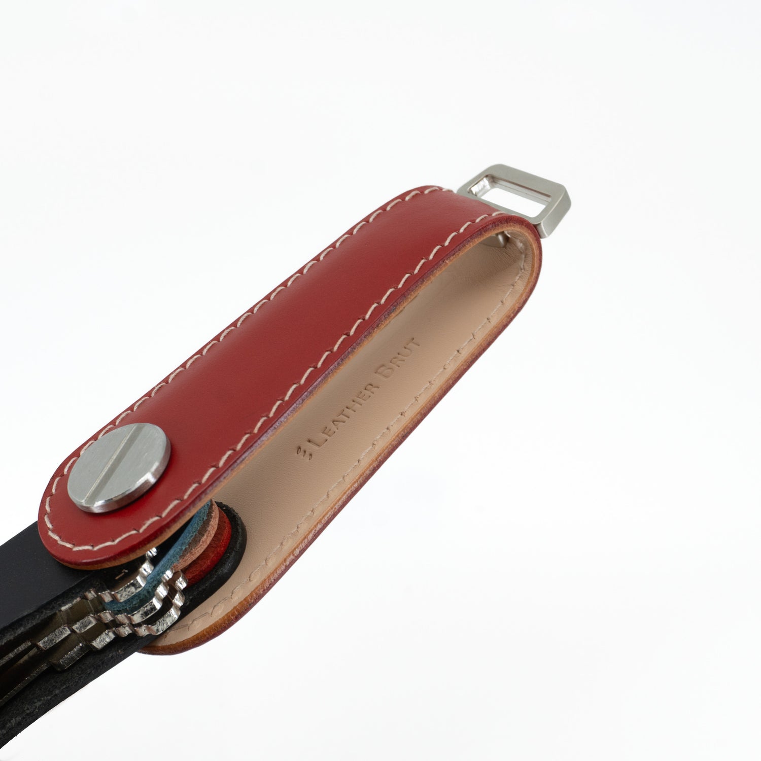 Key Organizer - Gaeta Red - Premium Veg-Tanned Leather
