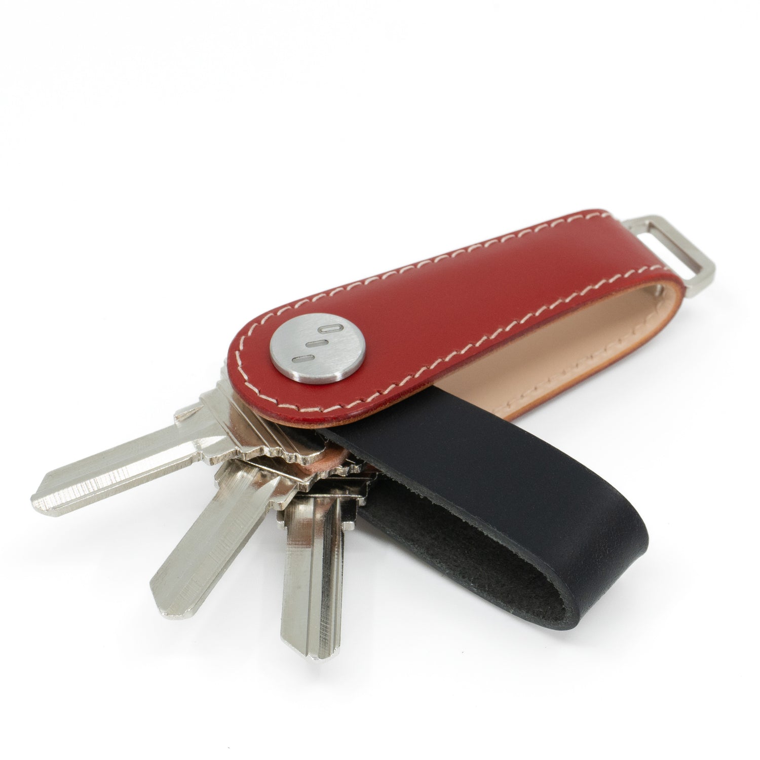 Key Organizer - Gaeta Red - Premium Veg-Tanned Leather