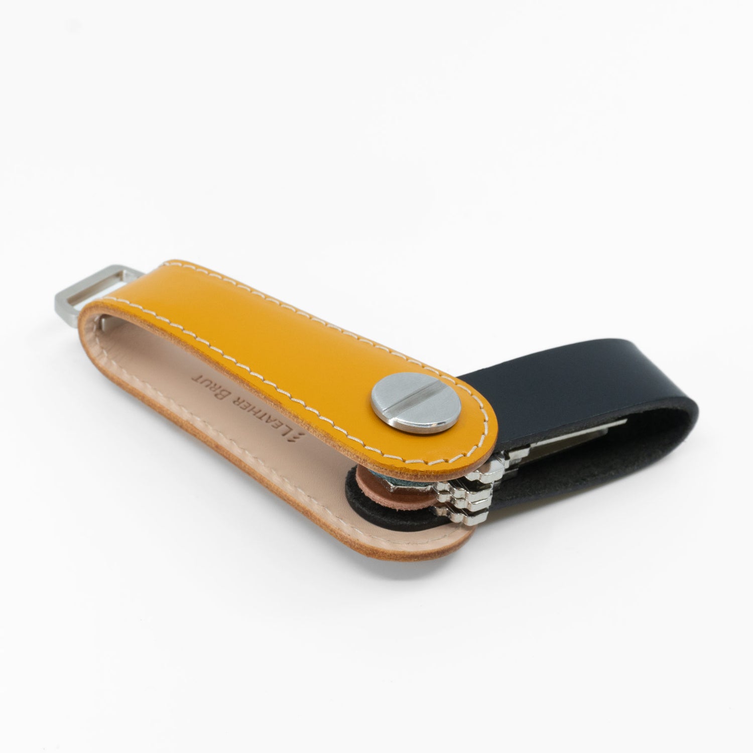 Key Organizer - Gaeta Yellow - Premium Veg-Tanned Leather