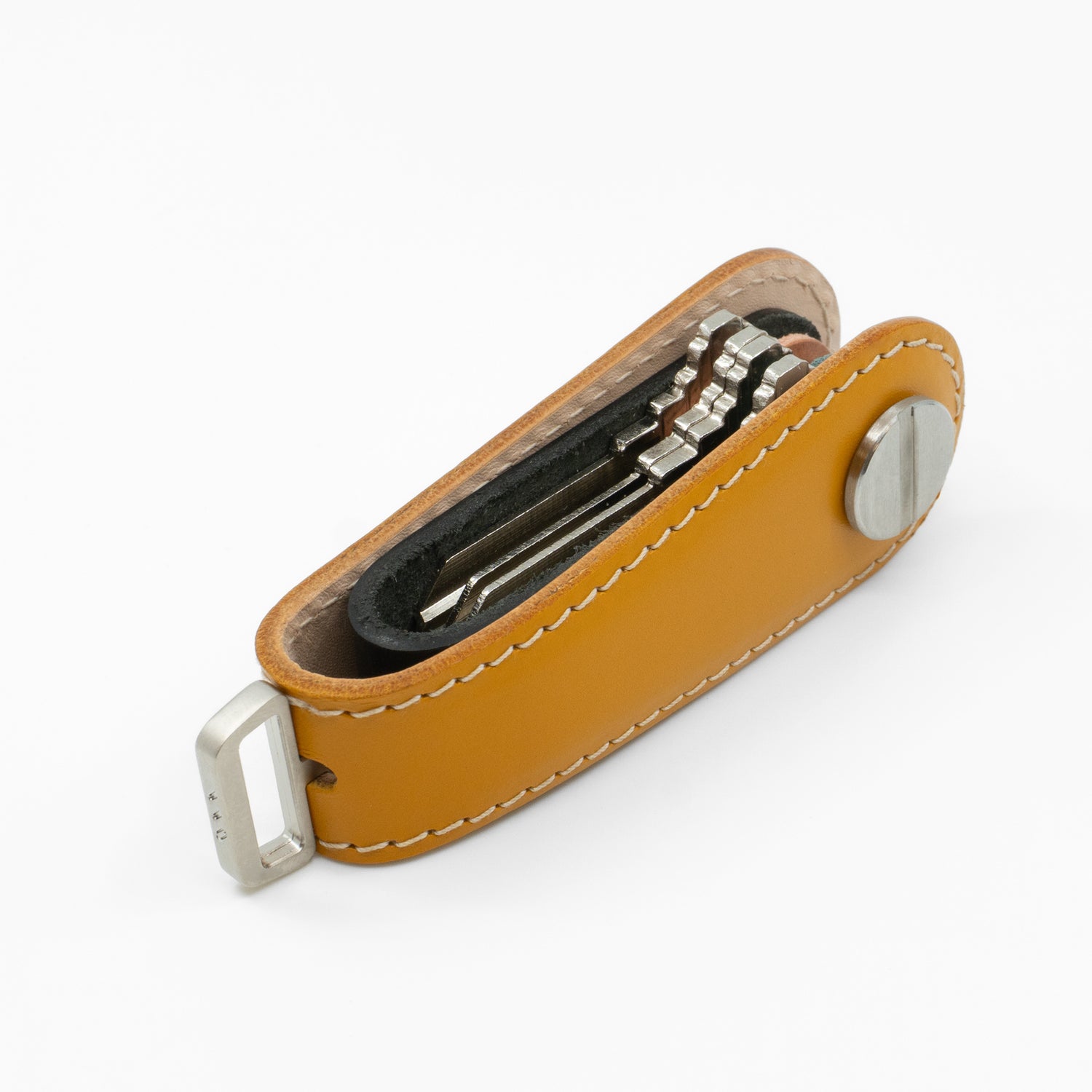 Key Organizer - Gaeta Yellow - Premium Veg-Tanned Leather