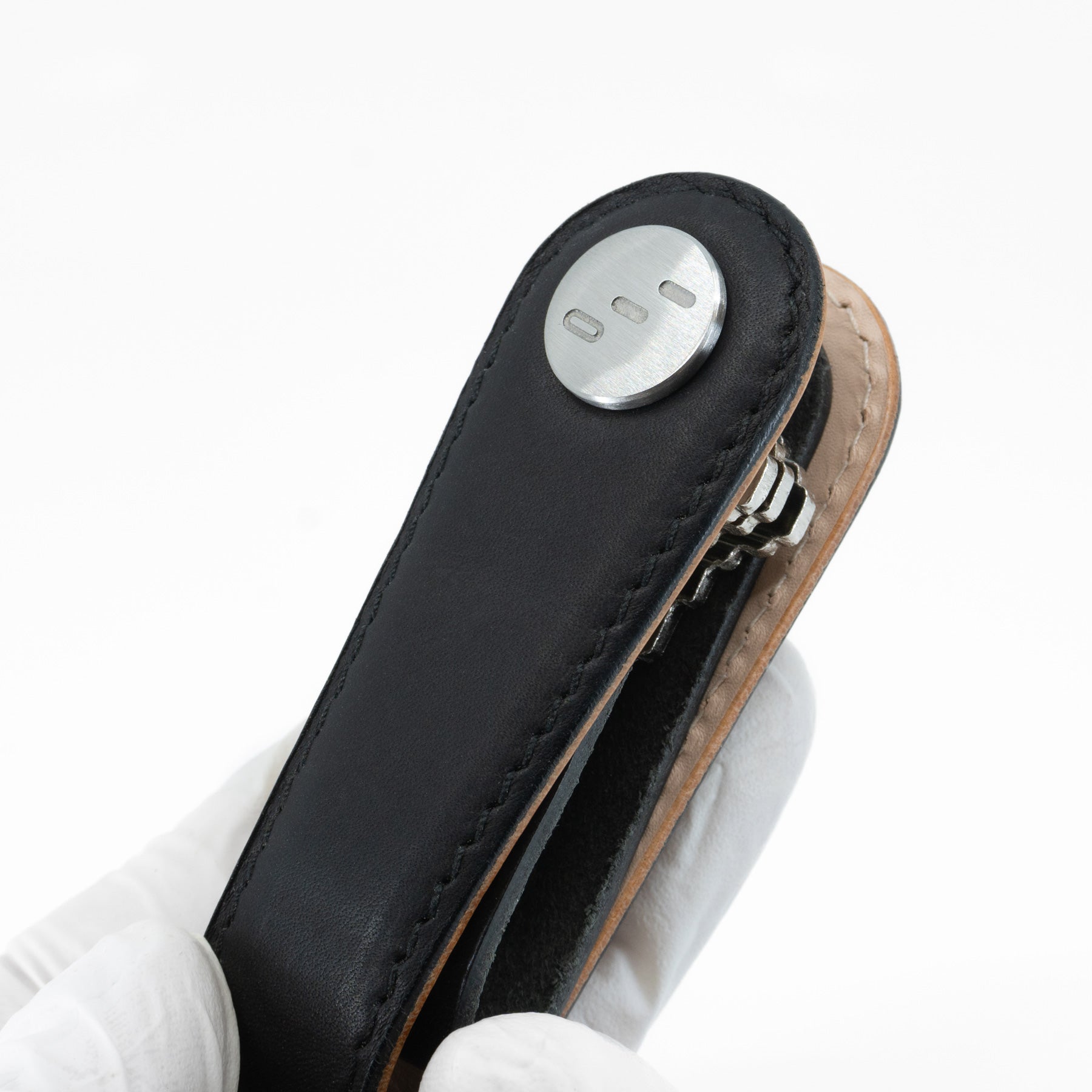 Key Organizer - NOVONAPPA Black - Premium French Calfskin