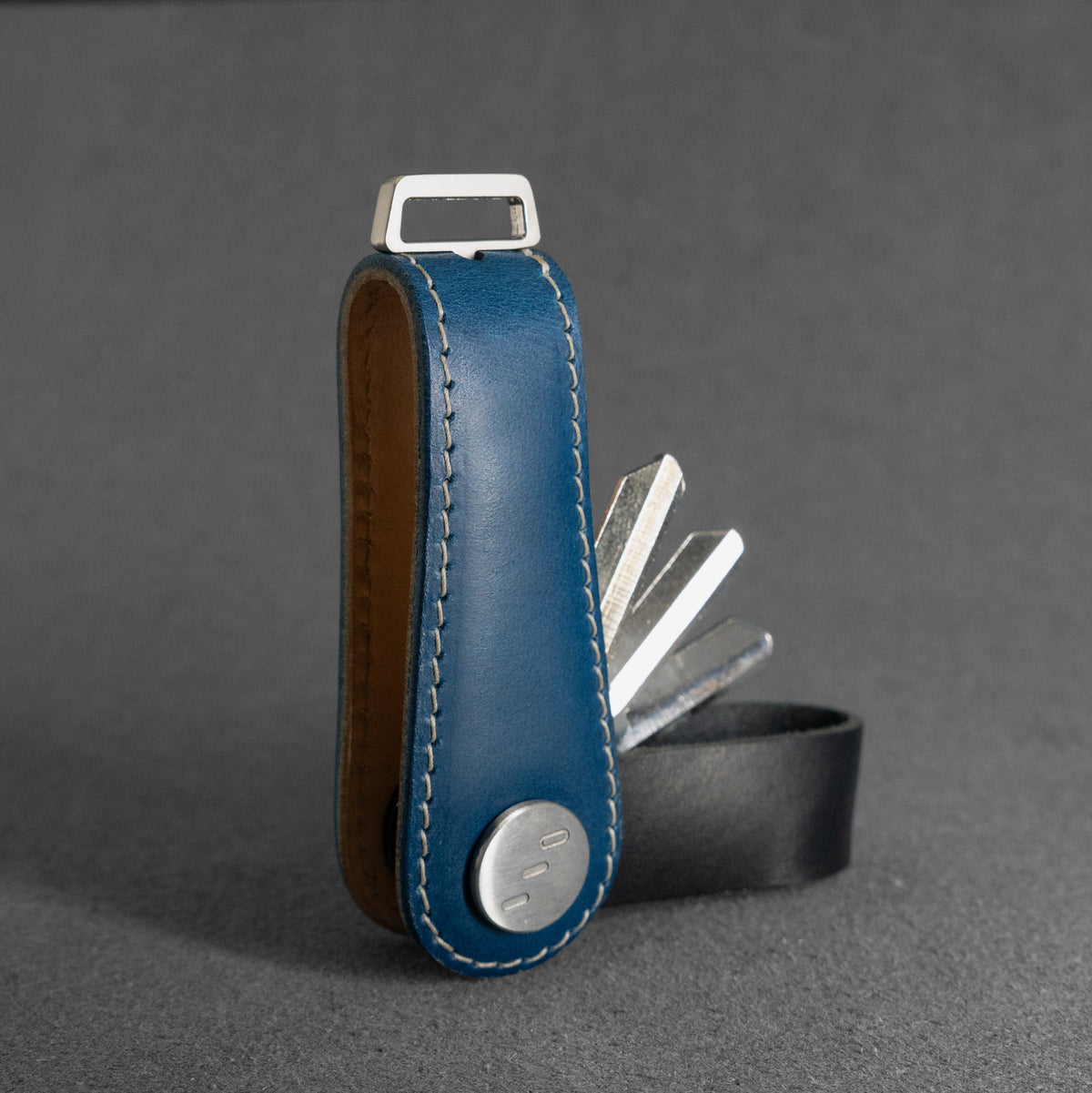 Buttero Leather Key Organizer – Premium Italian Veg-Tanned Leather