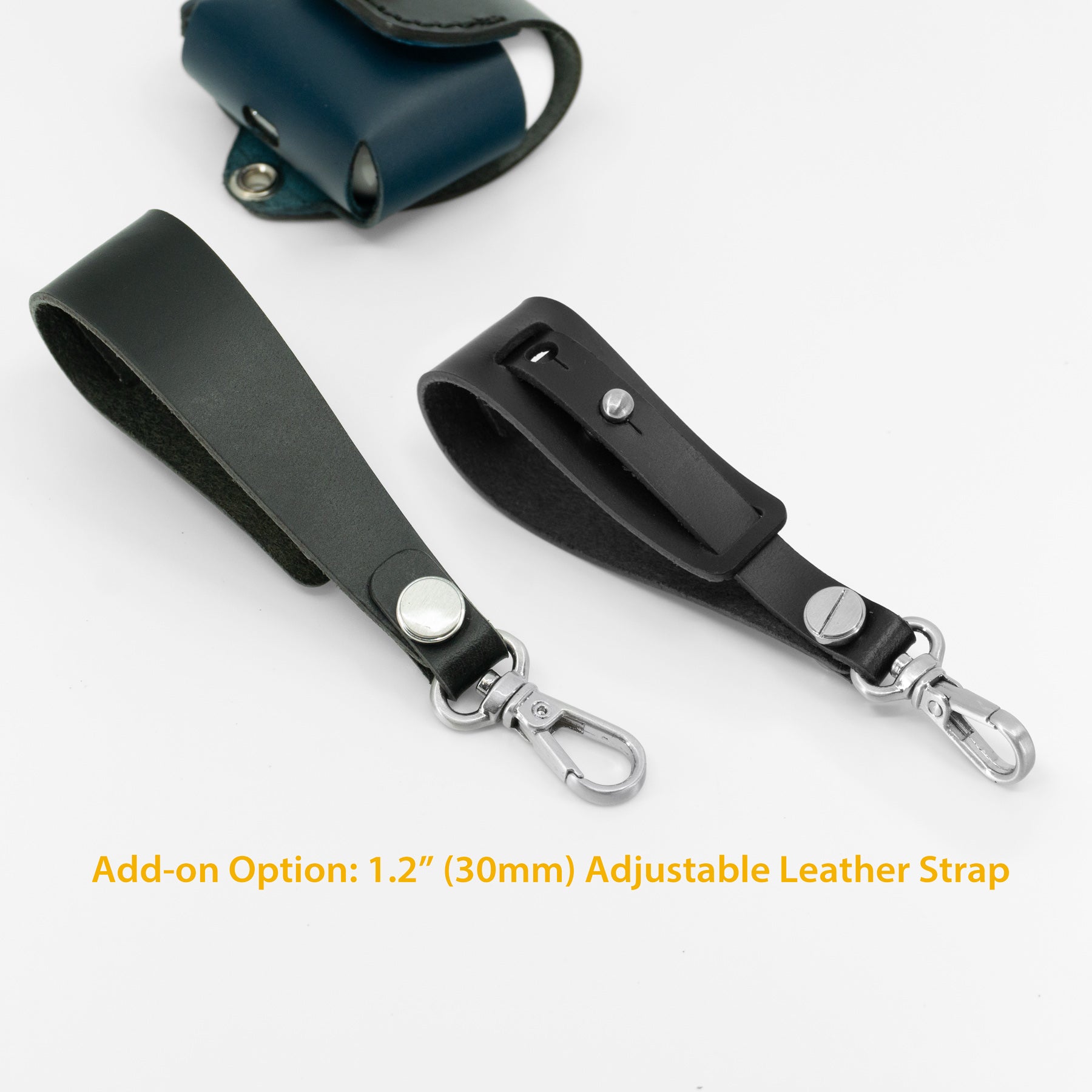 AirPods 4 Leather Case – Gaeta Leather with Optional Strap