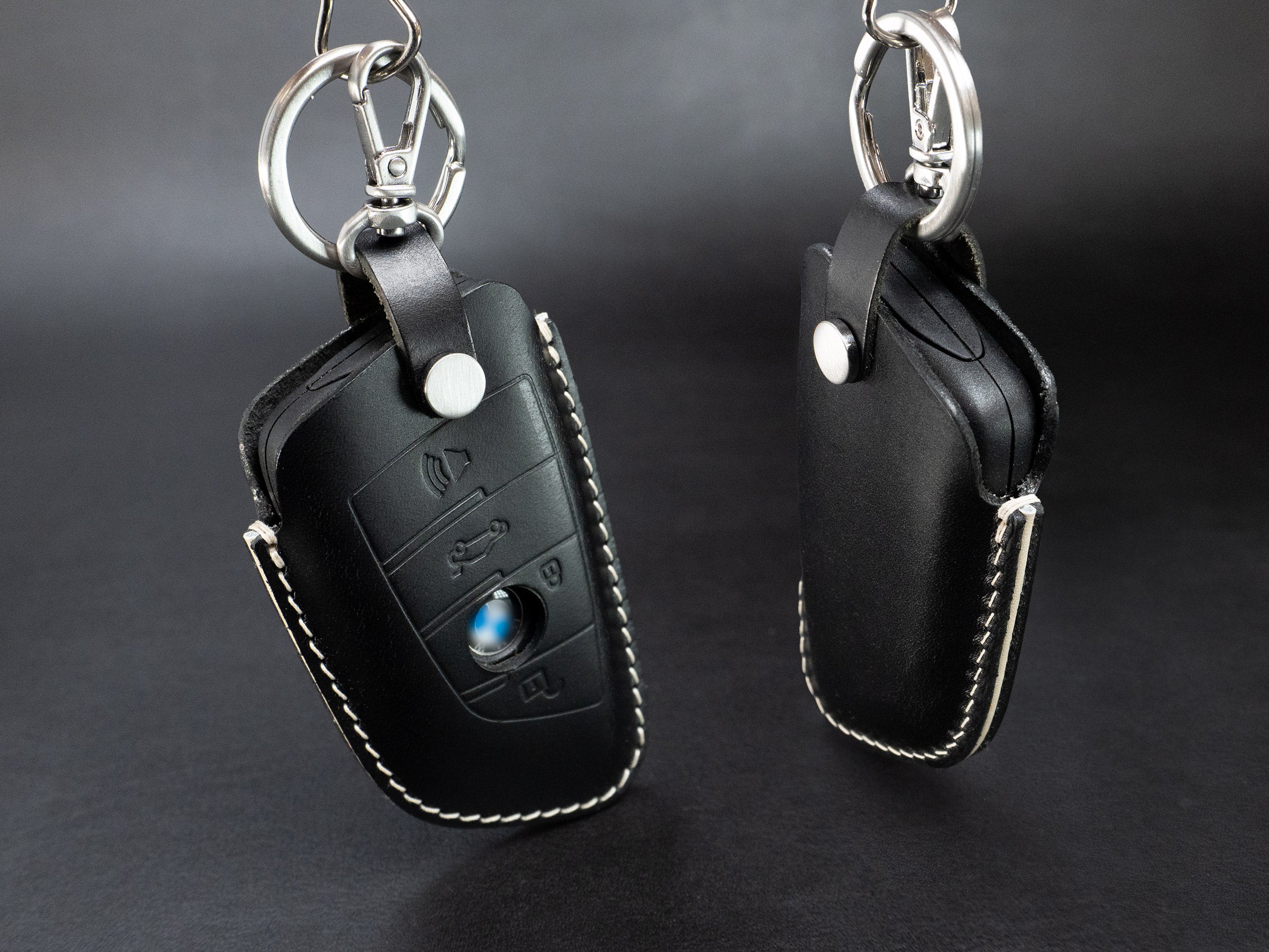 Leather Key Case for BMW - Bigger Blade Shape
