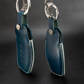 Handcrafted leather key fob cover for Lucid Air – premium fit and finish