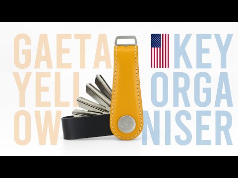Key Organizer - Gaeta Yellow - Premium Veg-Tanned Leather