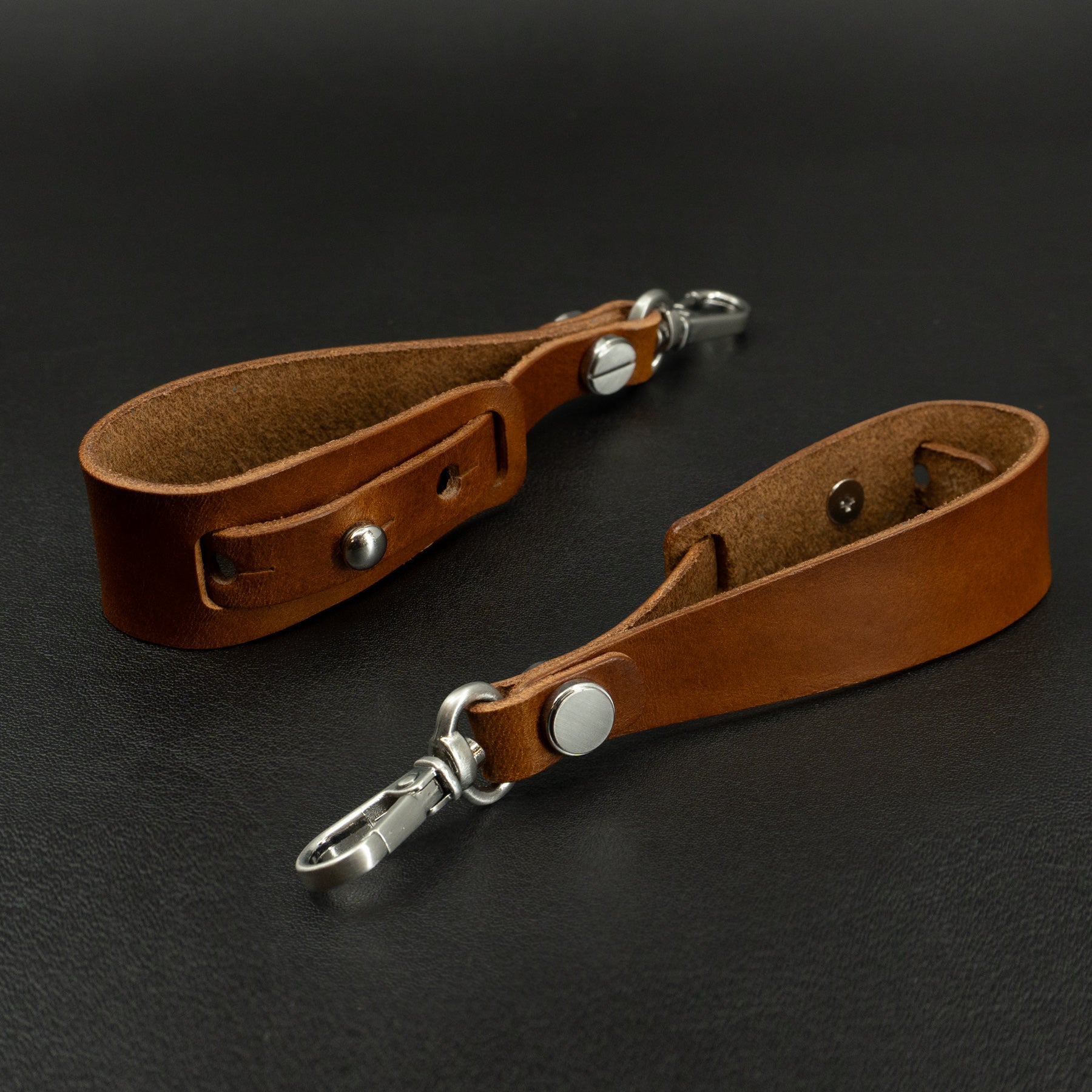 Adjustable Leather Strap with Swivel Hardware