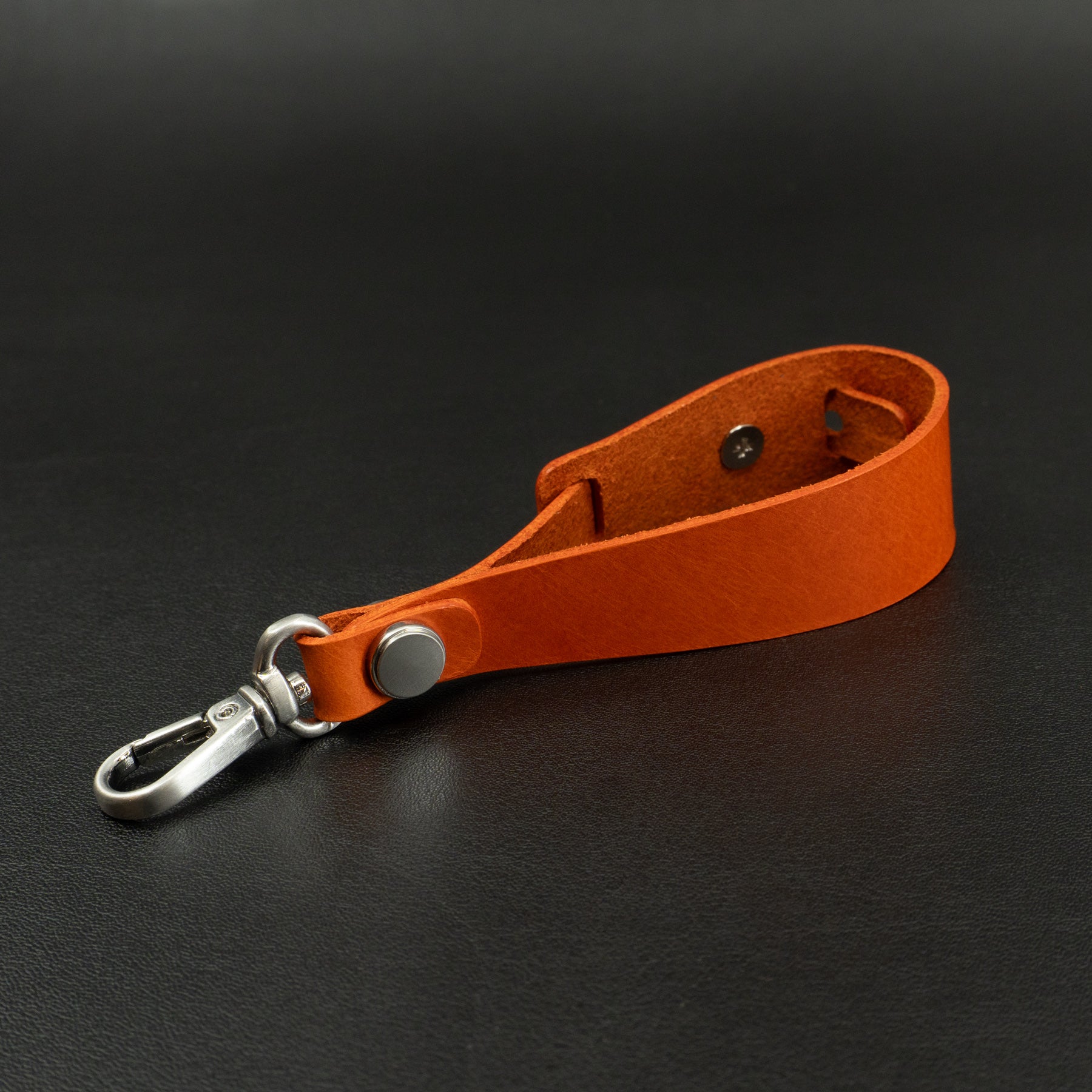 Adjustable Leather Strap with Swivel Hardware
