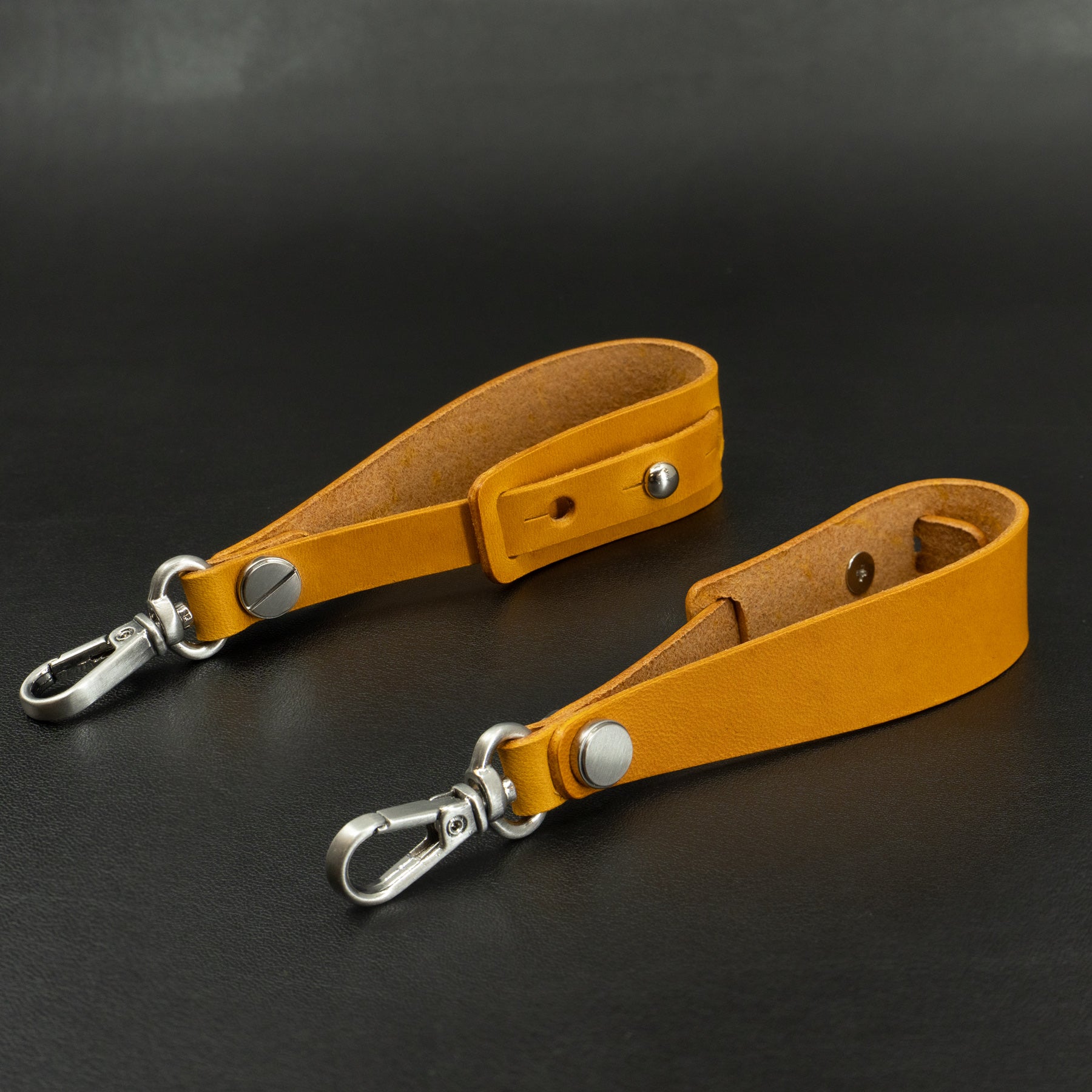 Adjustable Leather Strap with Swivel Hardware