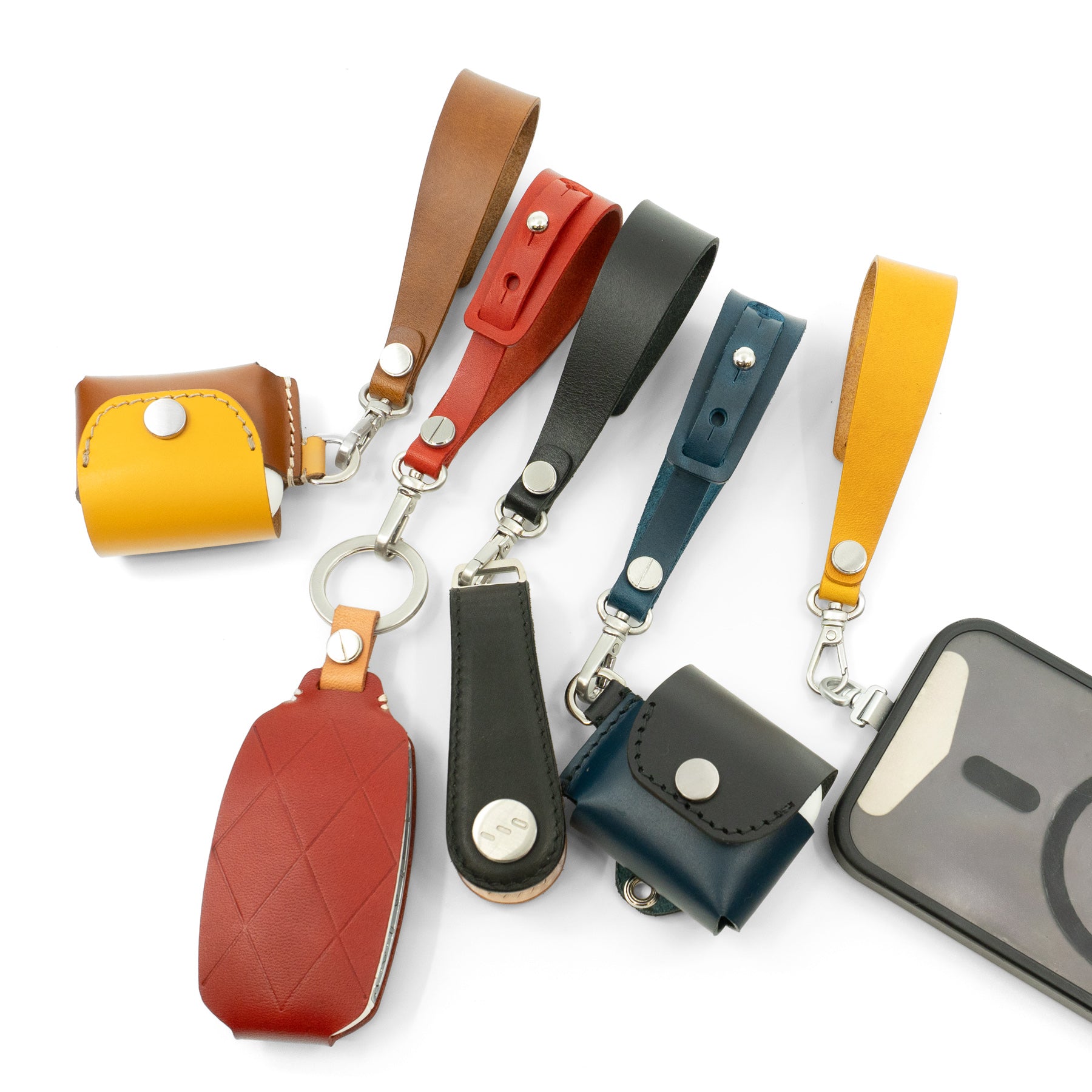 Adjustable Leather Strap with Swivel Hardware