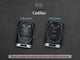 Cadillac / Corvette Series [3] Key Fob Cover srx dts STS XTS CTS Escalade Corvette Key Case Italian Veg-Tanned Leather