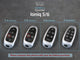Hyundai [3] IONIQ 5/6 Key Fob Cover - Premium Leather Keyless Remote Car Key Case - Handcrafted in USA