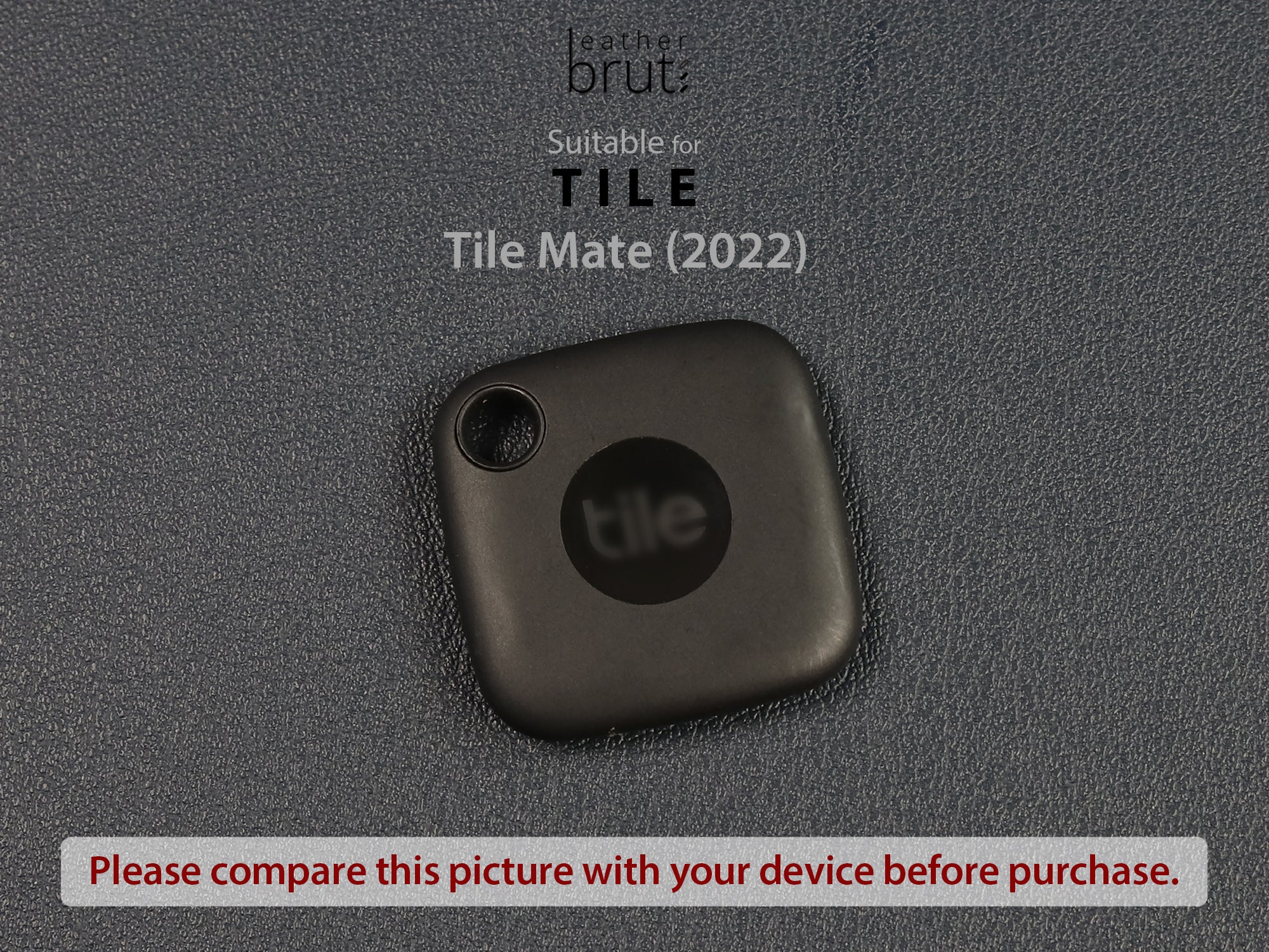 Tile Mate 2022 Key Chain Case Leather Cover