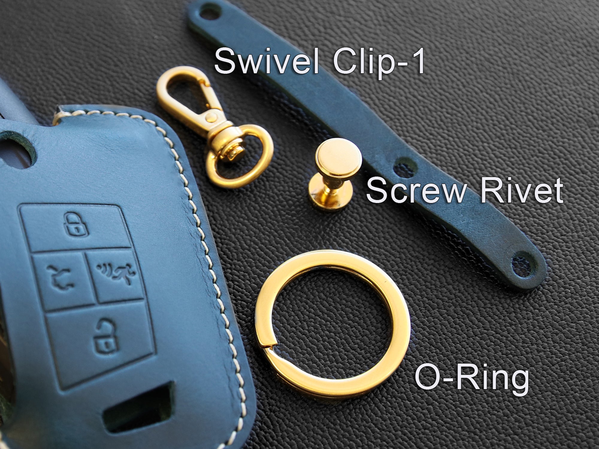 Replacement Hardware for Key case