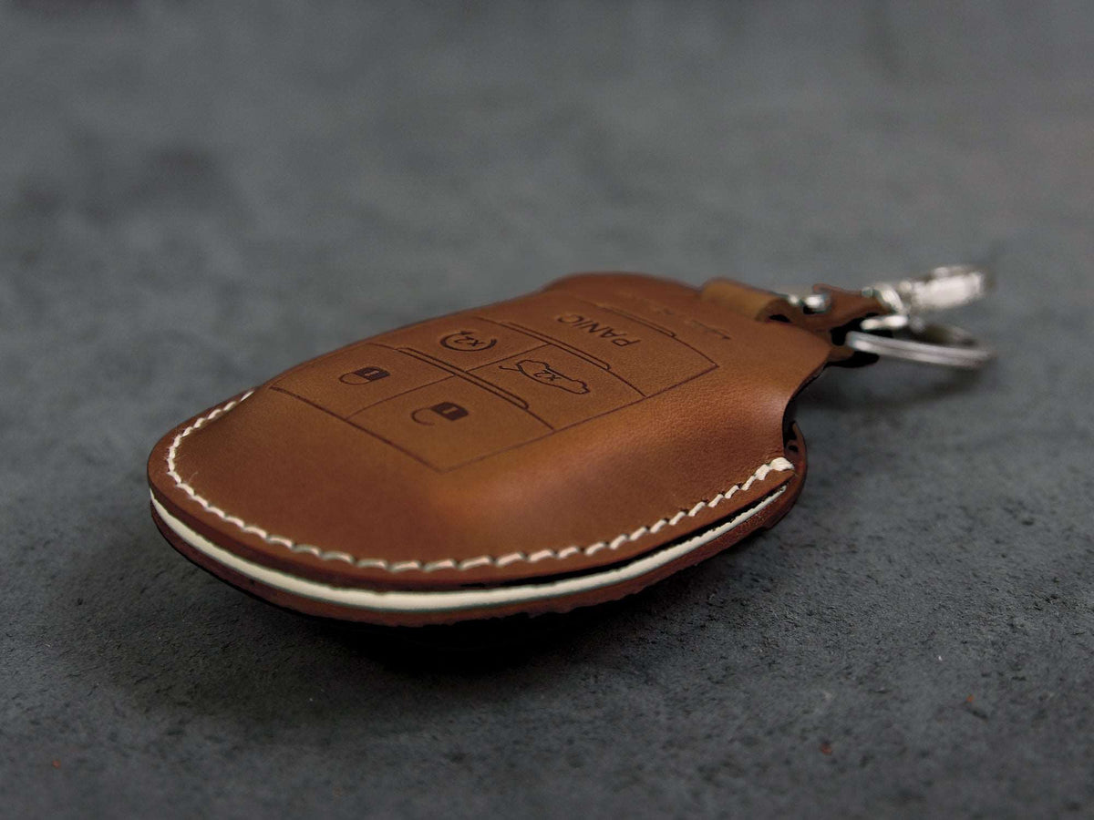Alfa Romeo leather key fob cover