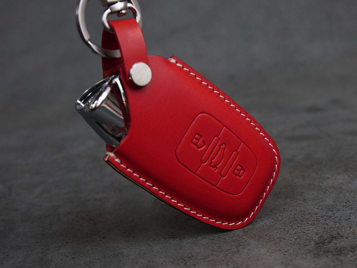 Lamborghini leather key fob cover