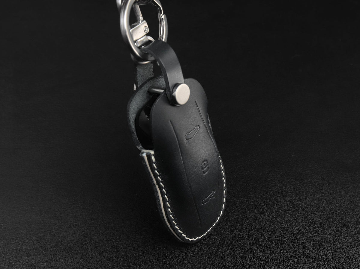 Tesla leather key fob cover