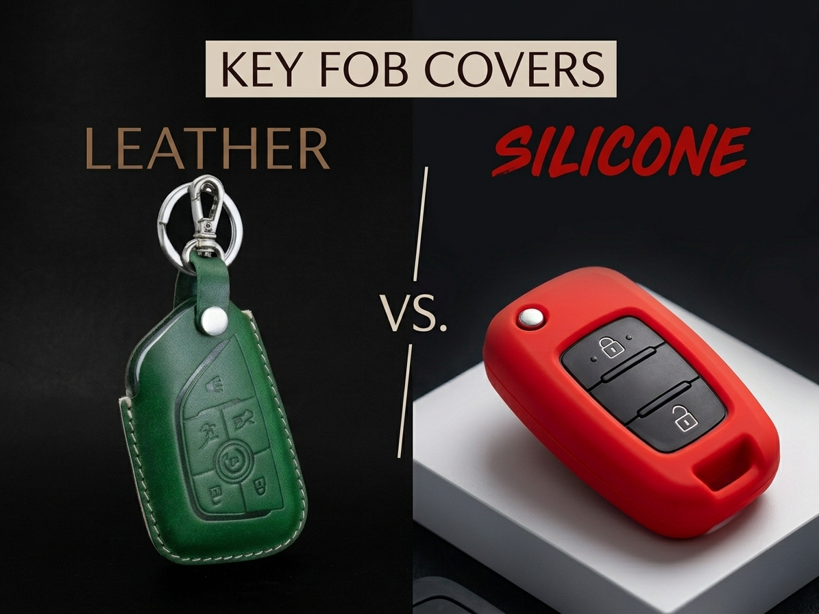 Leather vs. Silicone Key Fob Covers: Which One Should You Actually Buy?
