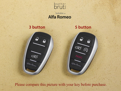 Leather Case For Alfa Romeo [1] Key Fob