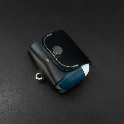AirPods Pro 3 Custom Two-Tone Leather Case – Personalized, Choose Your Own Colors