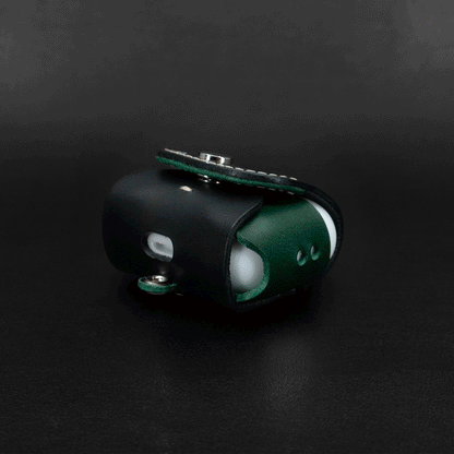 AirPods Pro 3 Custom Two-Tone Leather Case – Personalized, Choose Your Own Colors