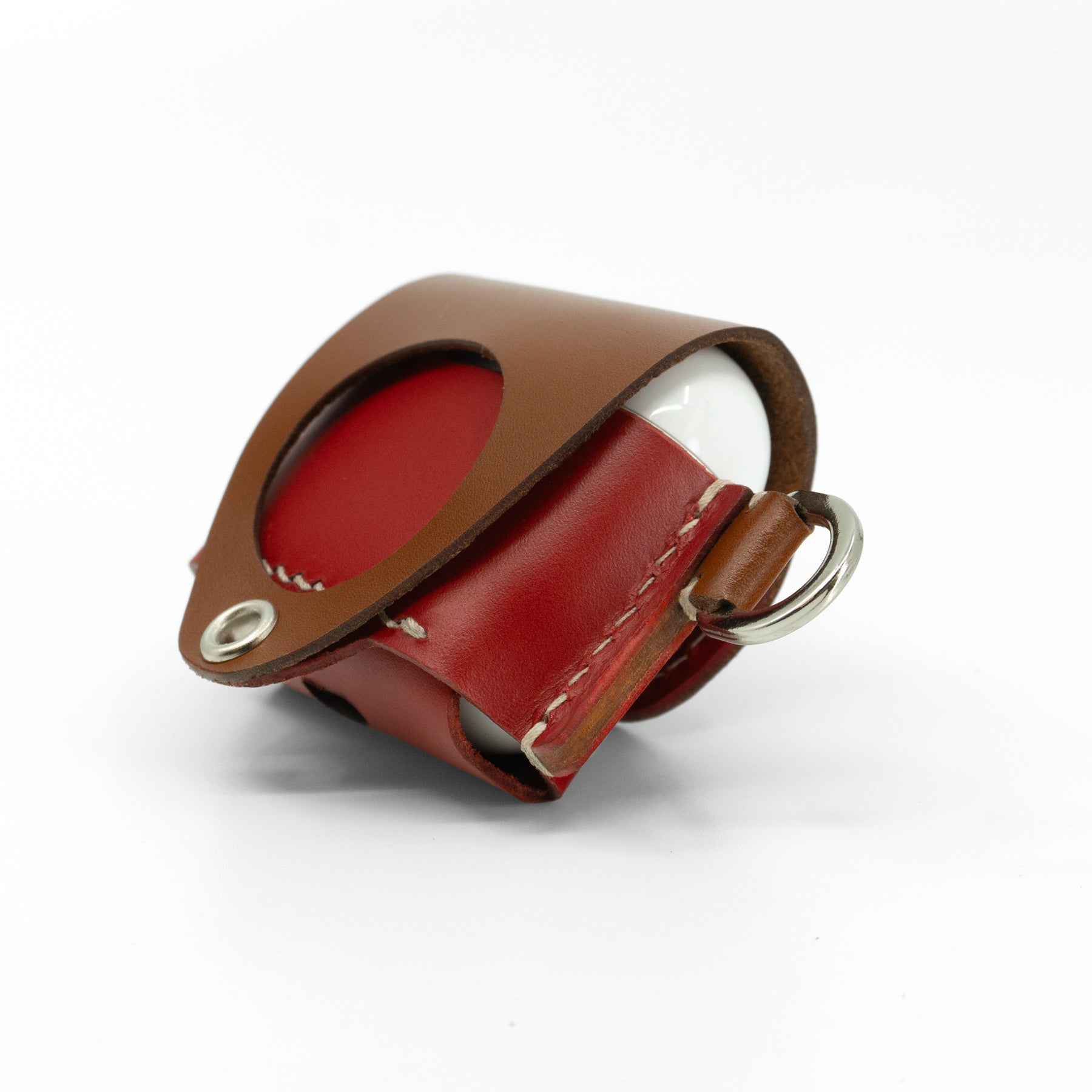 AirPods 4 Leather Case – Gaeta Leather with Optional Strap