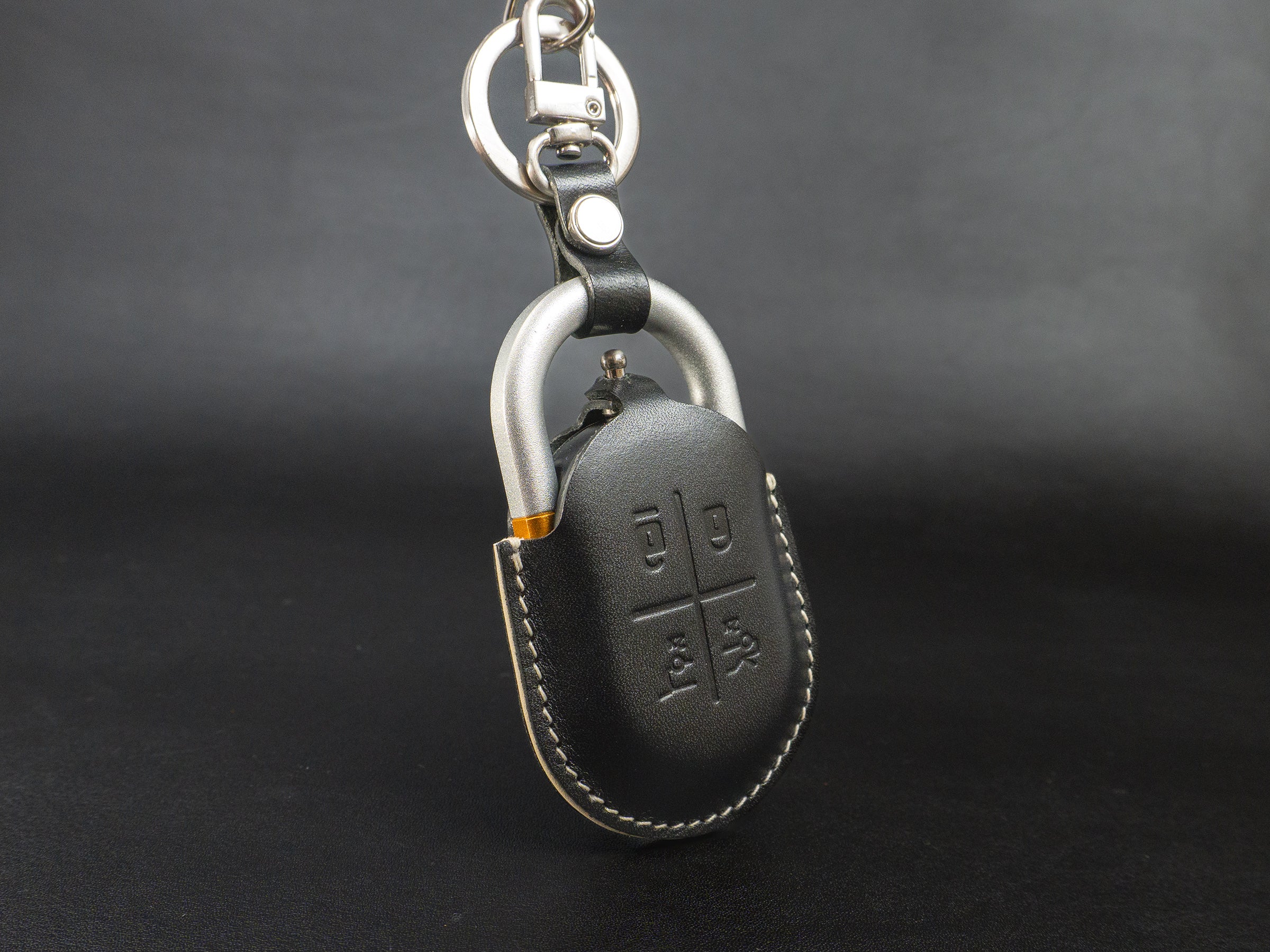 Rivian Series [1] Key Fob Cover - R1S R1T - Premium Veg-Tanned Leather - Handcrafted in USA