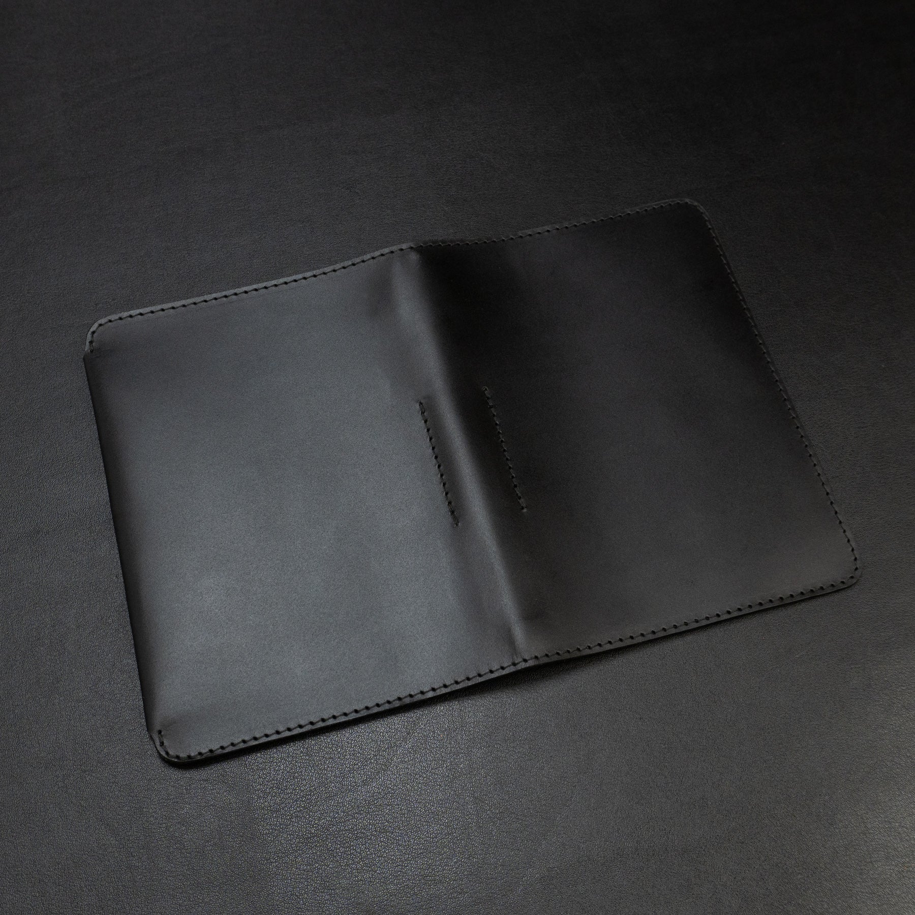 Pocket-Sized Notebook Cover - Black/Navy