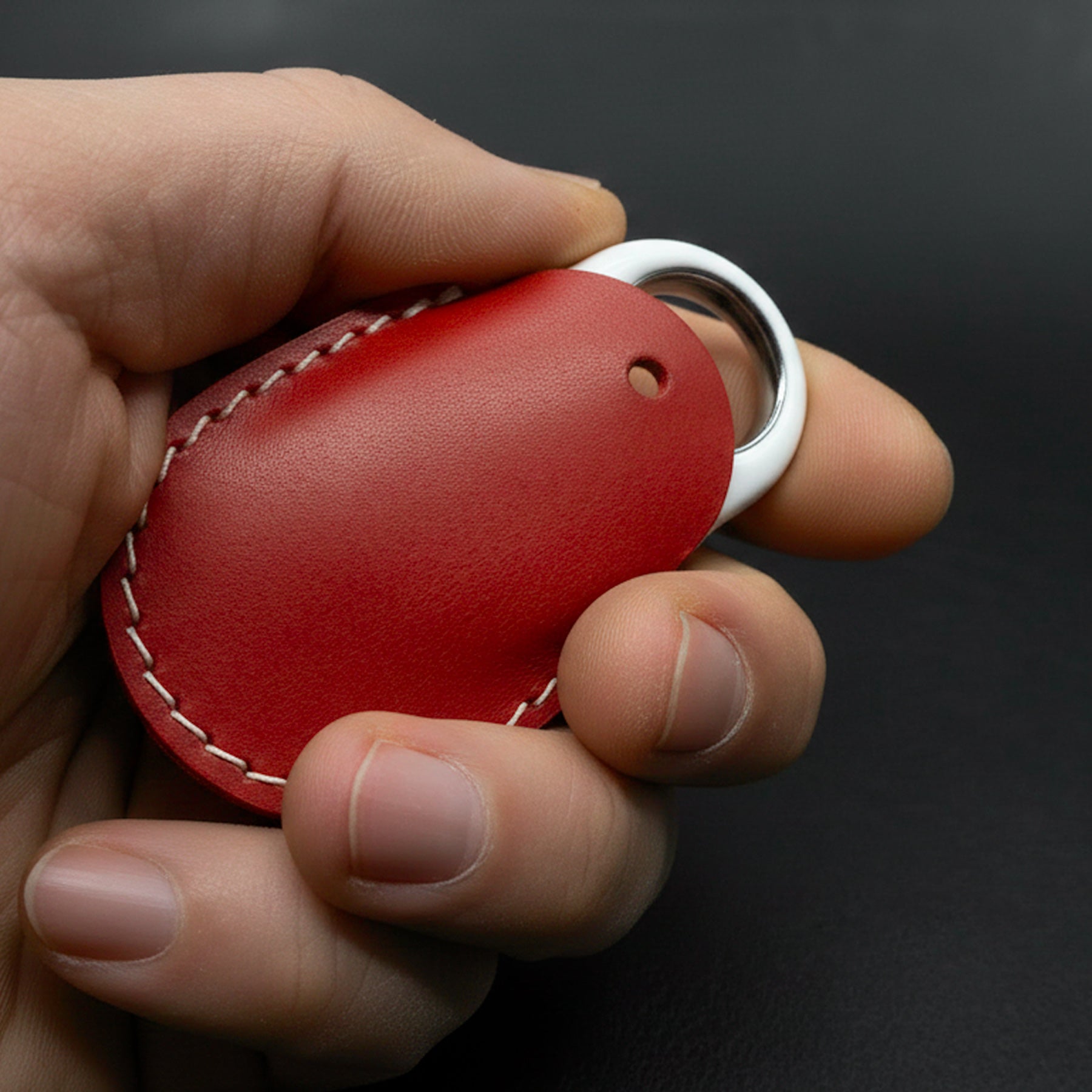 Smart Key Accessories – Leather Covers for AirTag, Tile, Galaxy
