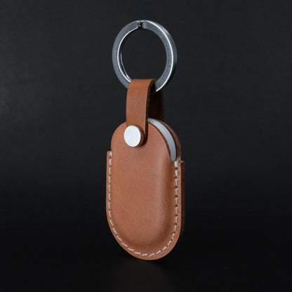 Leather Galaxy SmartTag 2 Key Cover – Protective Smart Tracker Case