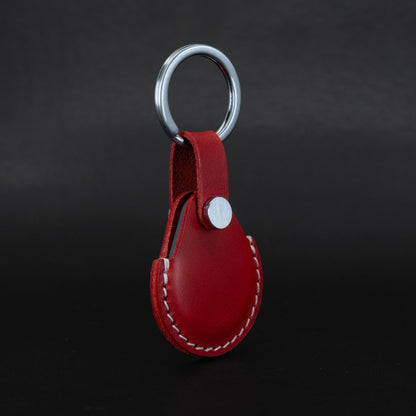 Red Universal leather cover for 13.56MHz RFID key fob