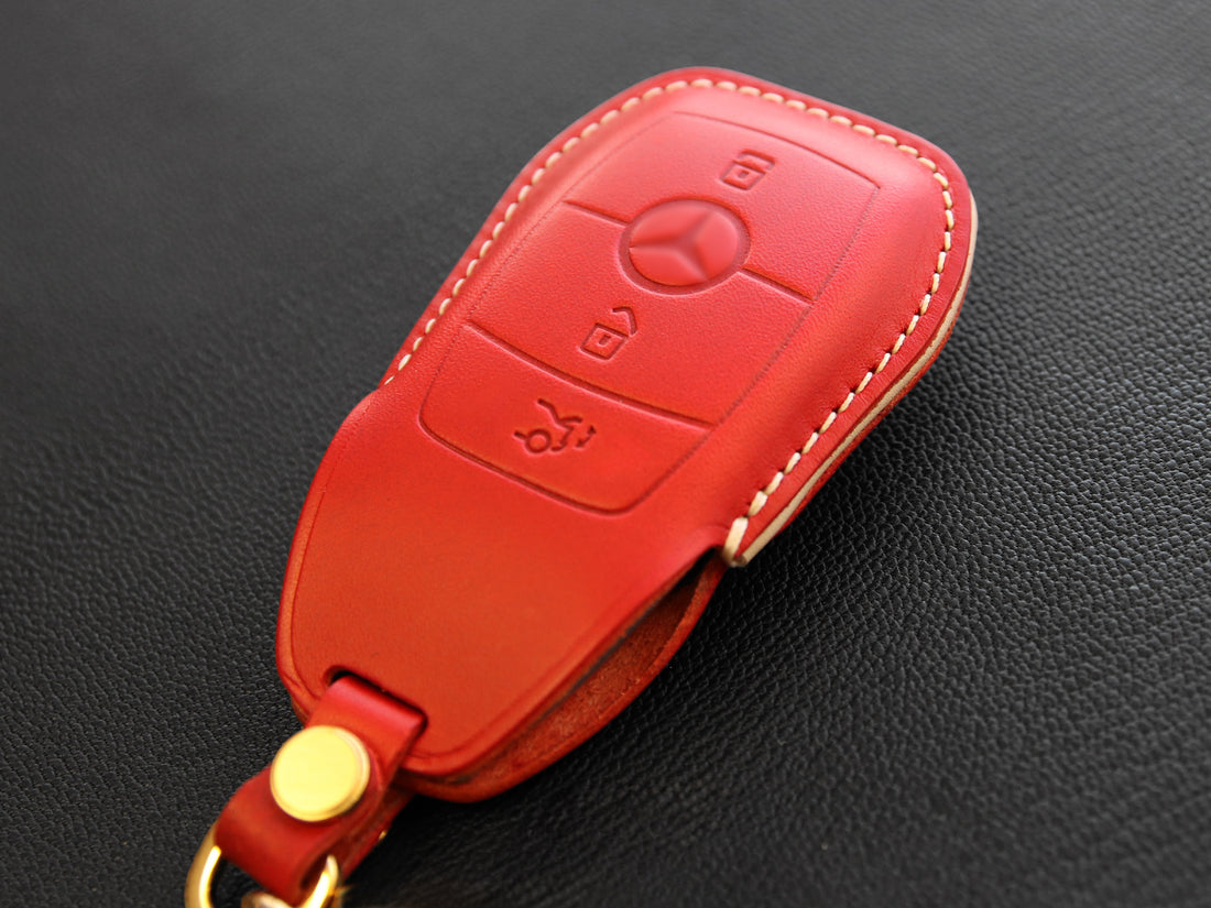 Mercedes Benz [2-3] Key Fob Leather Cover