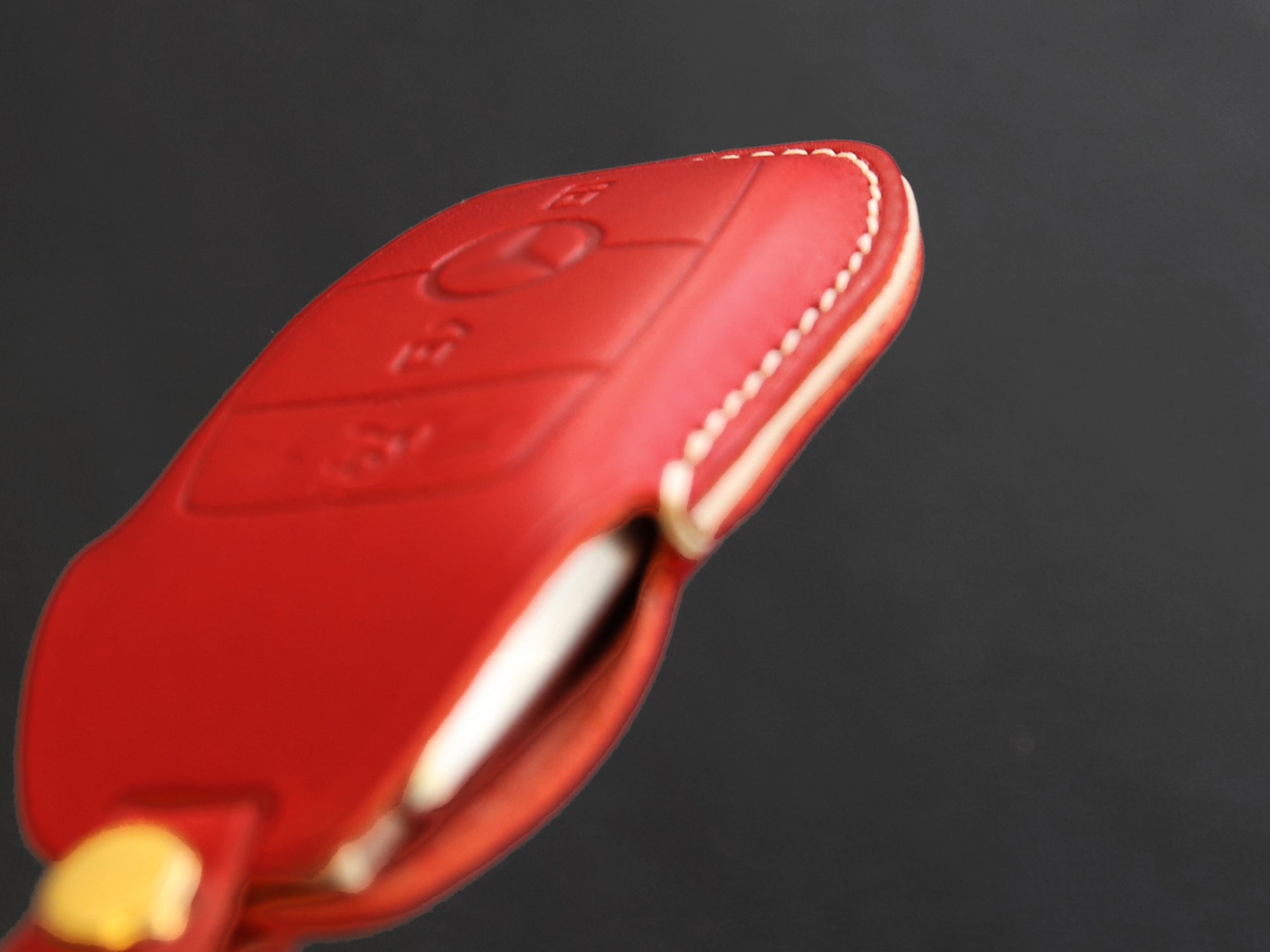 Mercedes Benz [2-4] Key Fob Cover - E Class, S Class, W213 - Italian Veg-Tanned Leather
