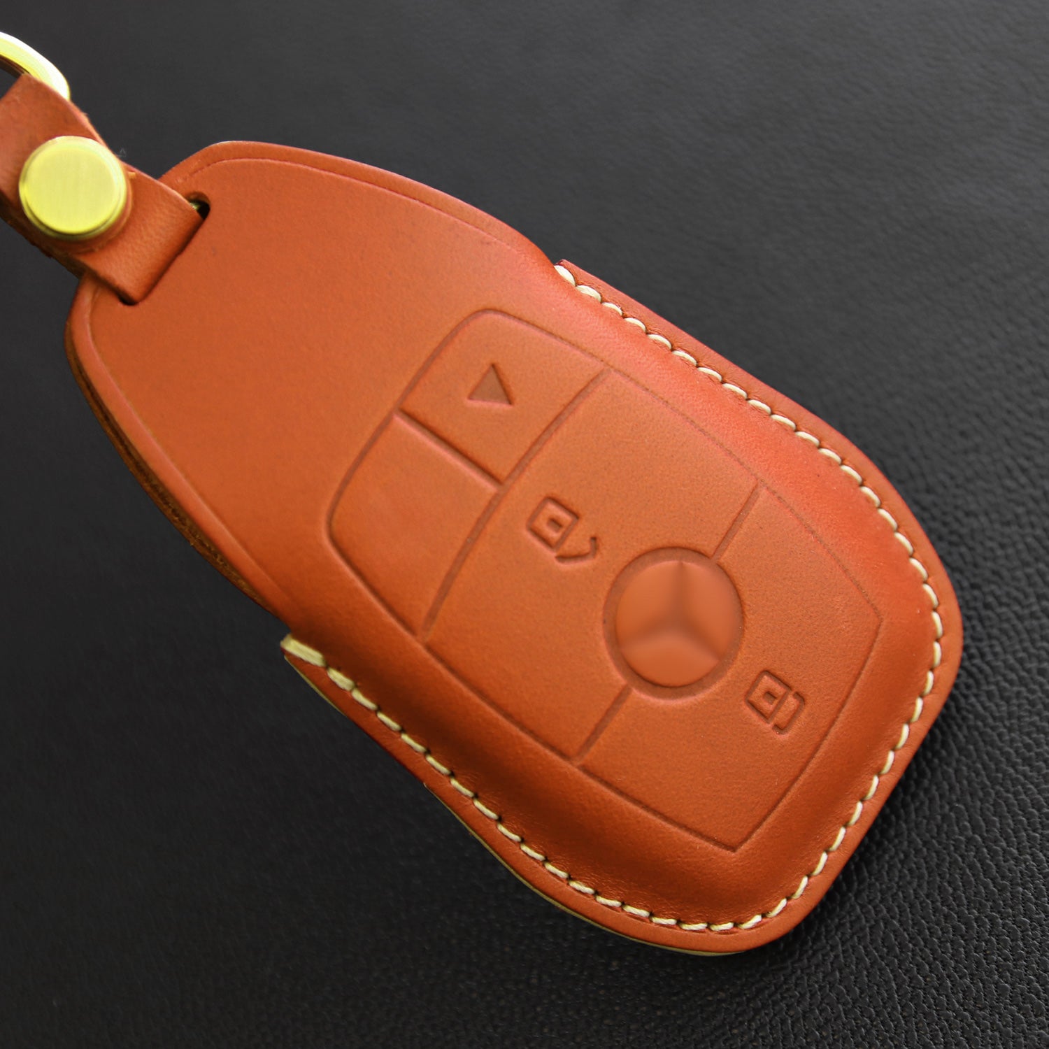 Mercedes Benz [2-3] Key Fob Leather Cover