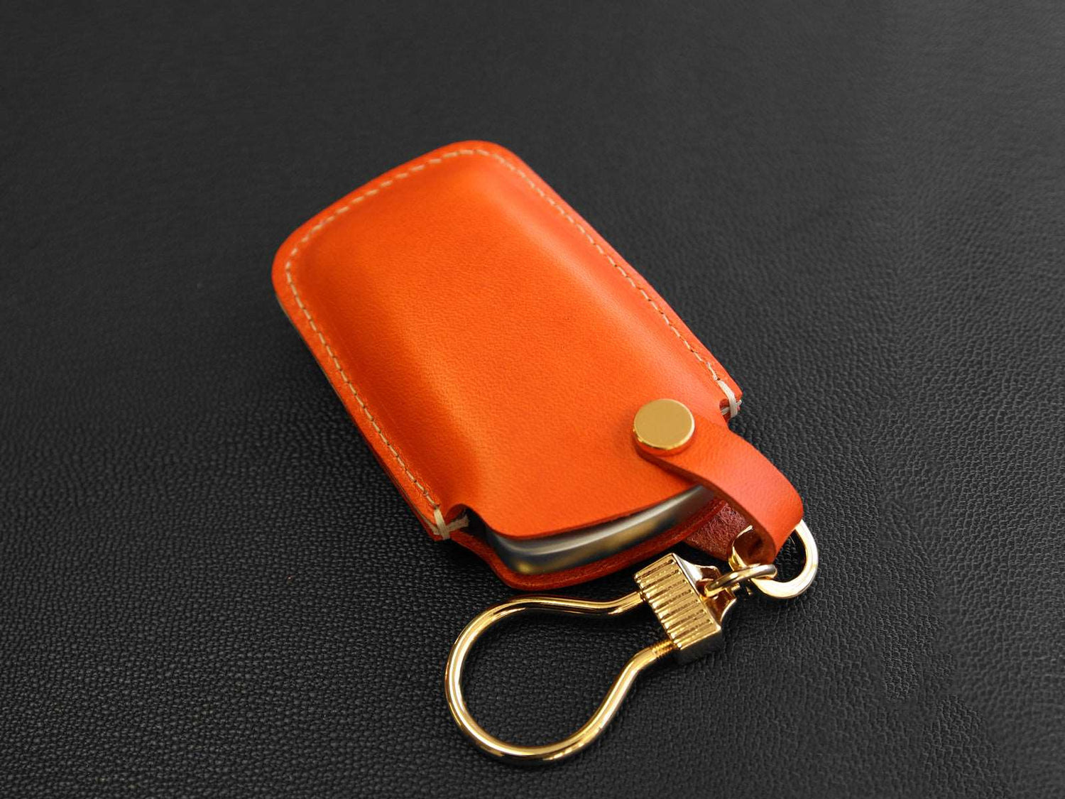 BMW [2] Key Fob Cover Leather Case-BMW 1 3 4 5 6 7 Series and X3 X4 M5 M6 GT3 GT5