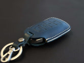 Hyundai [1-4] Key fob Cover - Kona Azera Grandeur IG- Italian Veg-Tanned Leather - 4 buttons