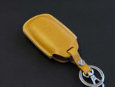 Hyundai [1-4] Key fob Cover - Kona Azera Grandeur IG- Italian Veg-Tanned Leather - 4 buttons