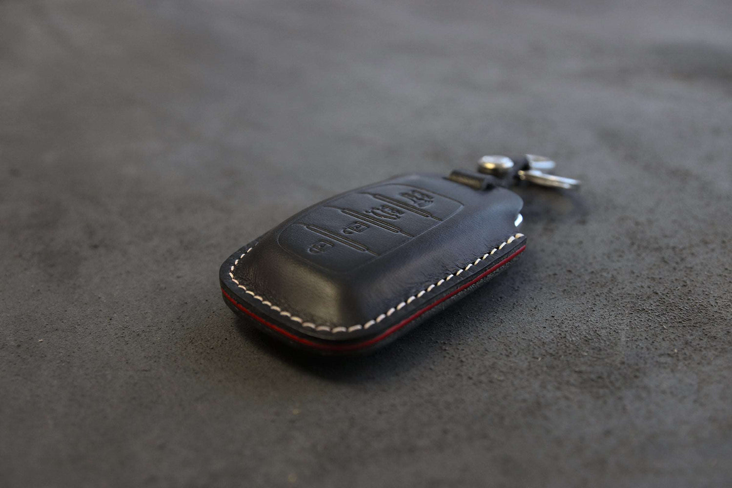 Hyundai [2-4] Key fob Leather Cover - Tucson Elantra Sonata Santa fe