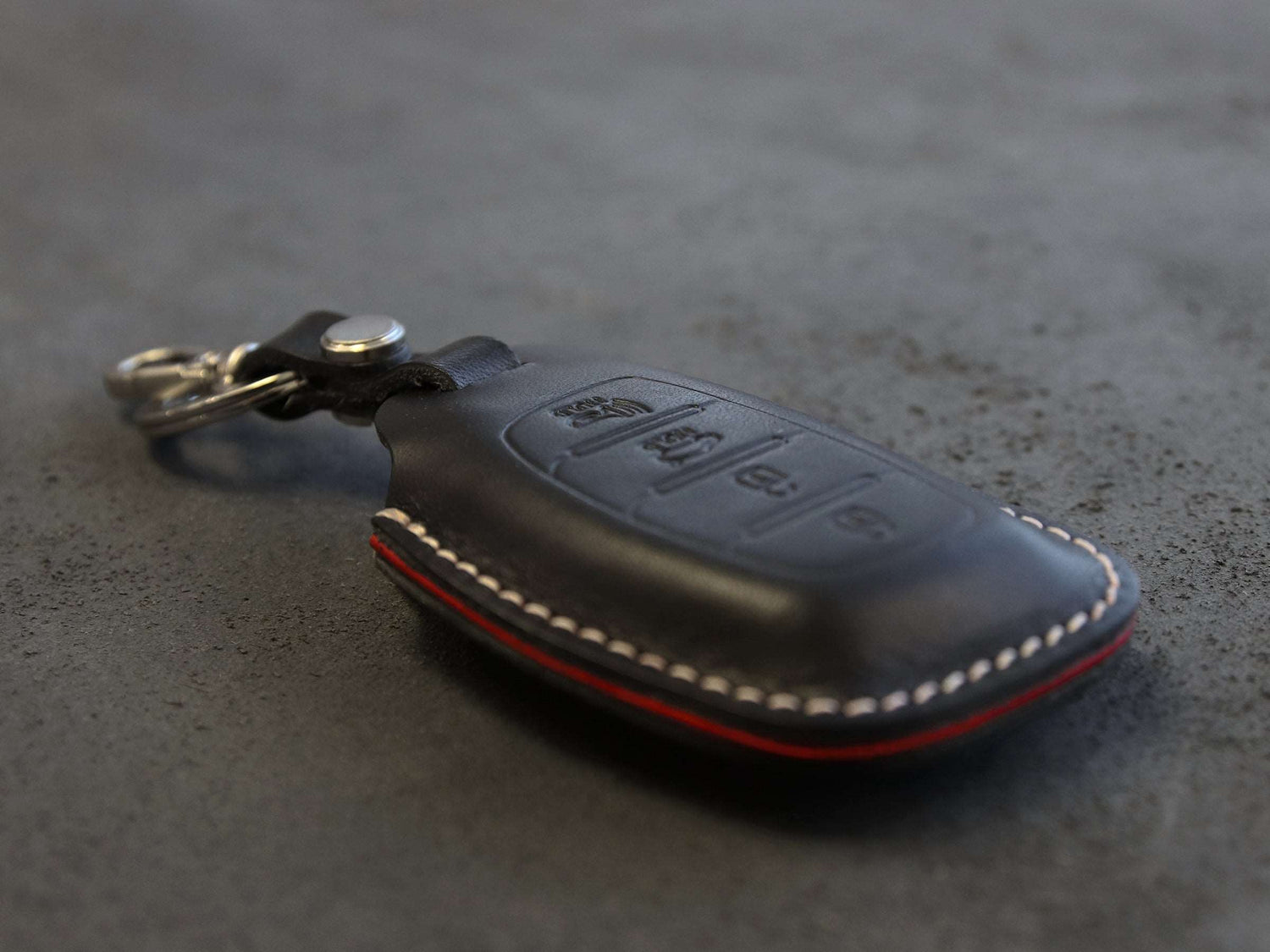 Hyundai [2-4] Key fob Leather Cover - Tucson Elantra Sonata Santa fe