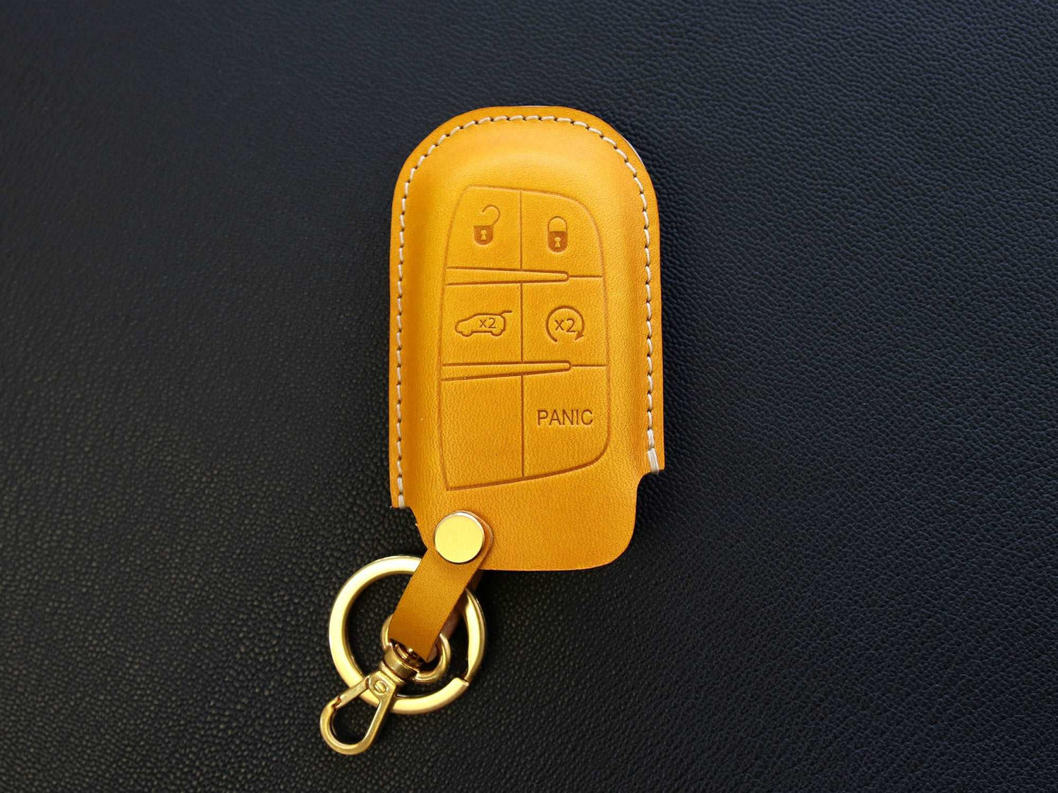 Chrysler [1] Key Fob Cover - Compass Dodge Journey Durango Charger Challenger Chrysler 300